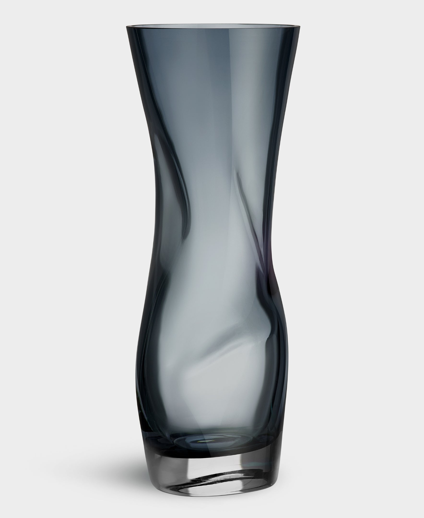 Squeeze Vase Blue/Gray - Small