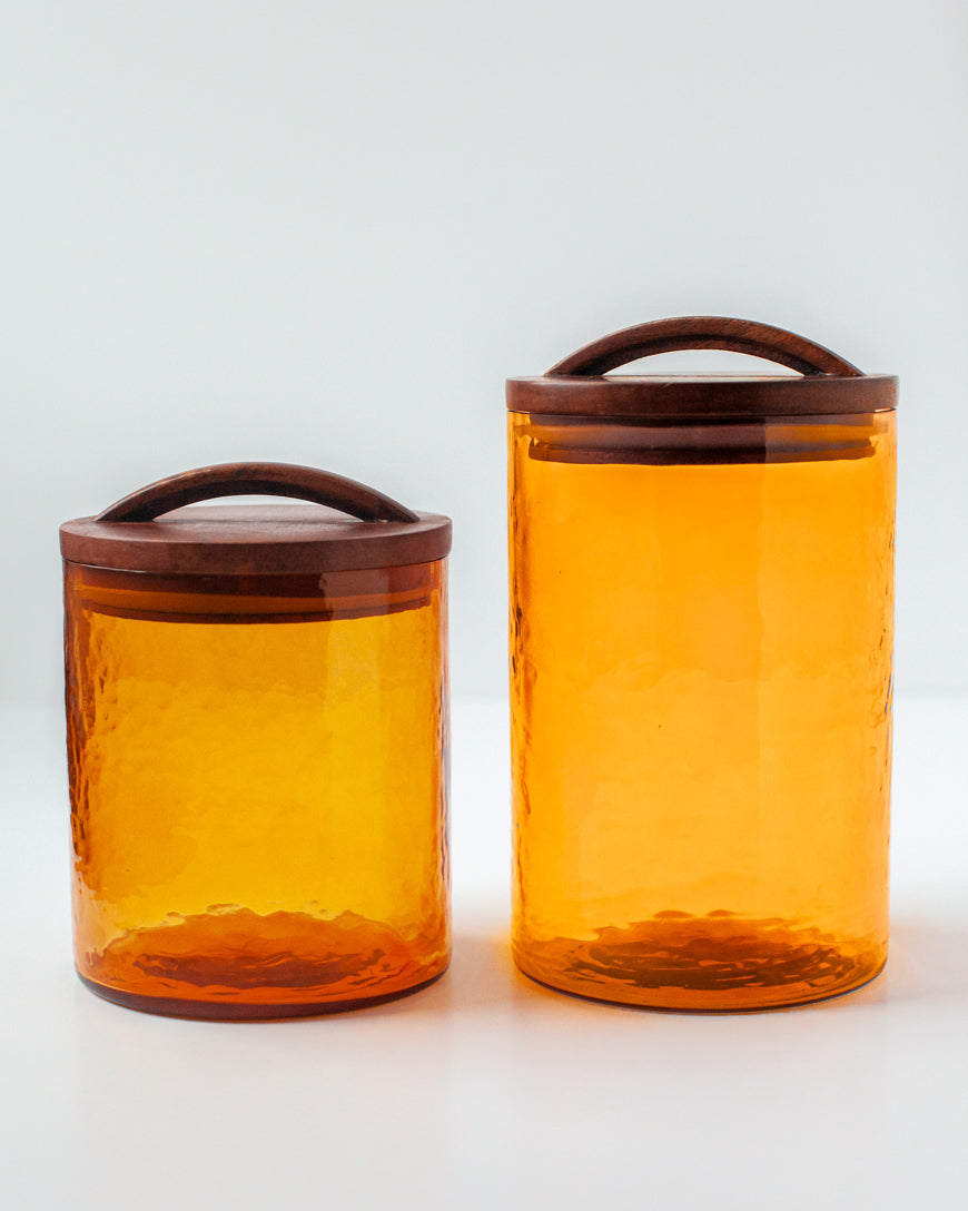 Large Canister - Amber
