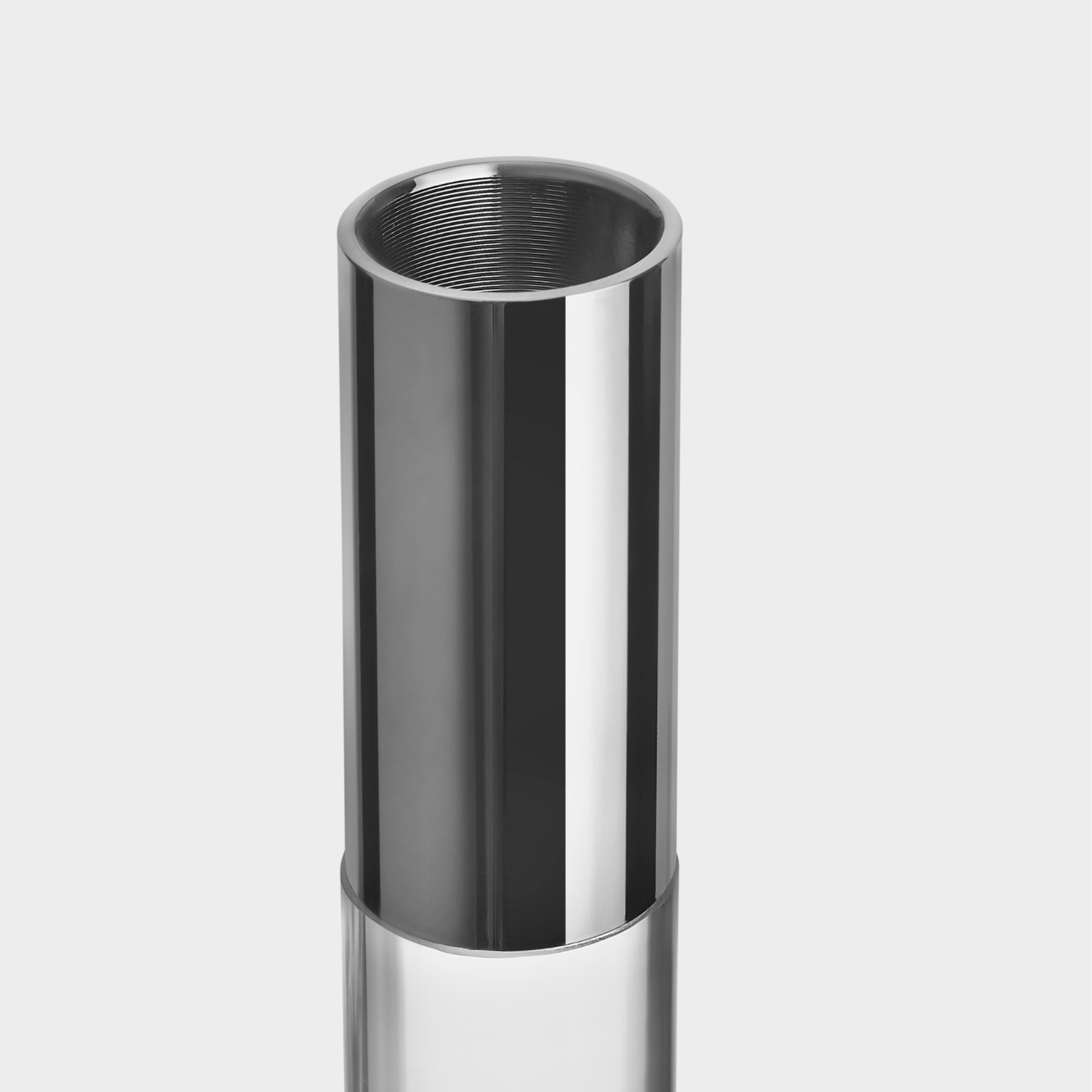 Lumiere Silver Candlesticks- Set of 2