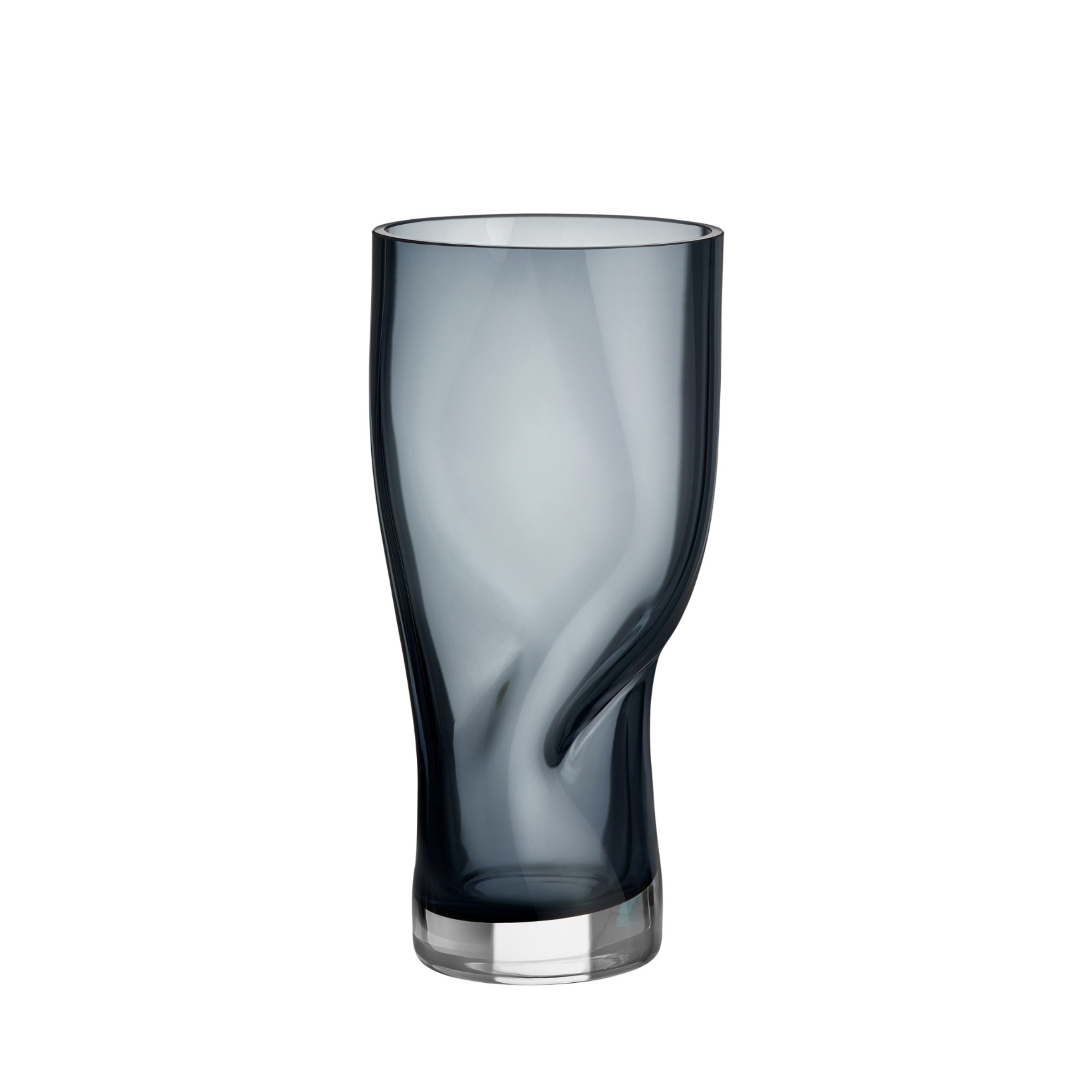 Squeeze Vase Blue/Gray - Small