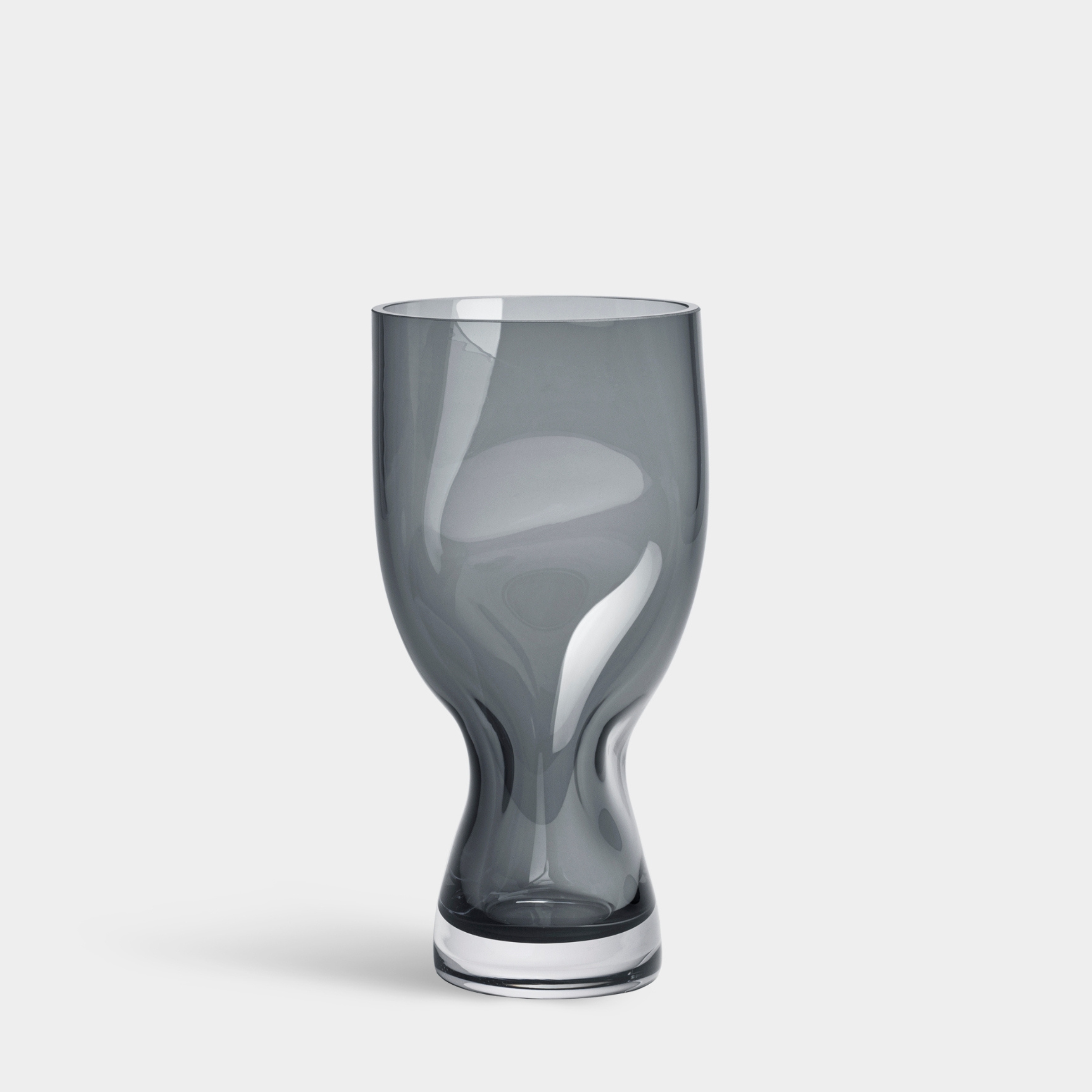 Squeeze Vase Blue/Gray - Small