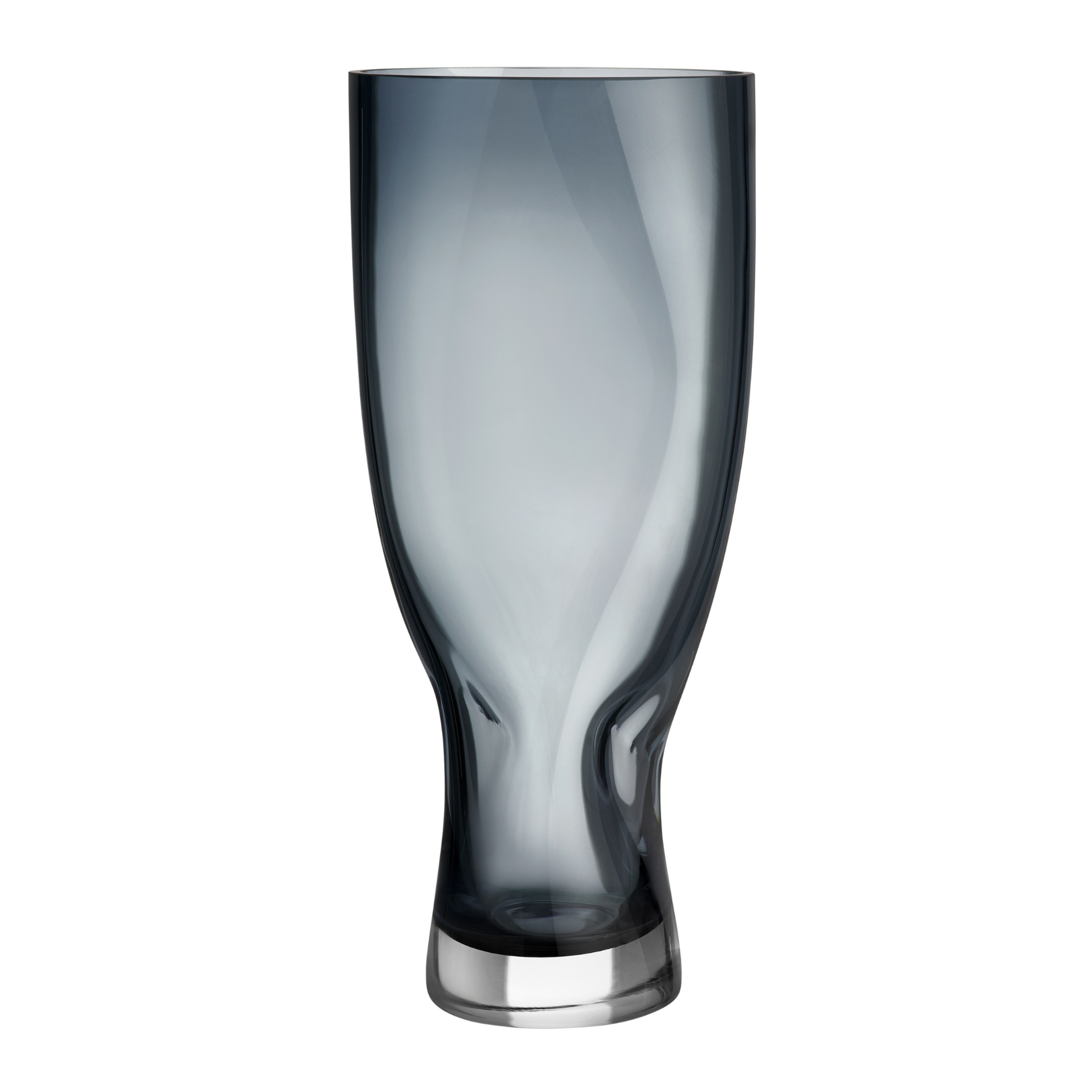 Squeeze Vase Blue/Gray - Small