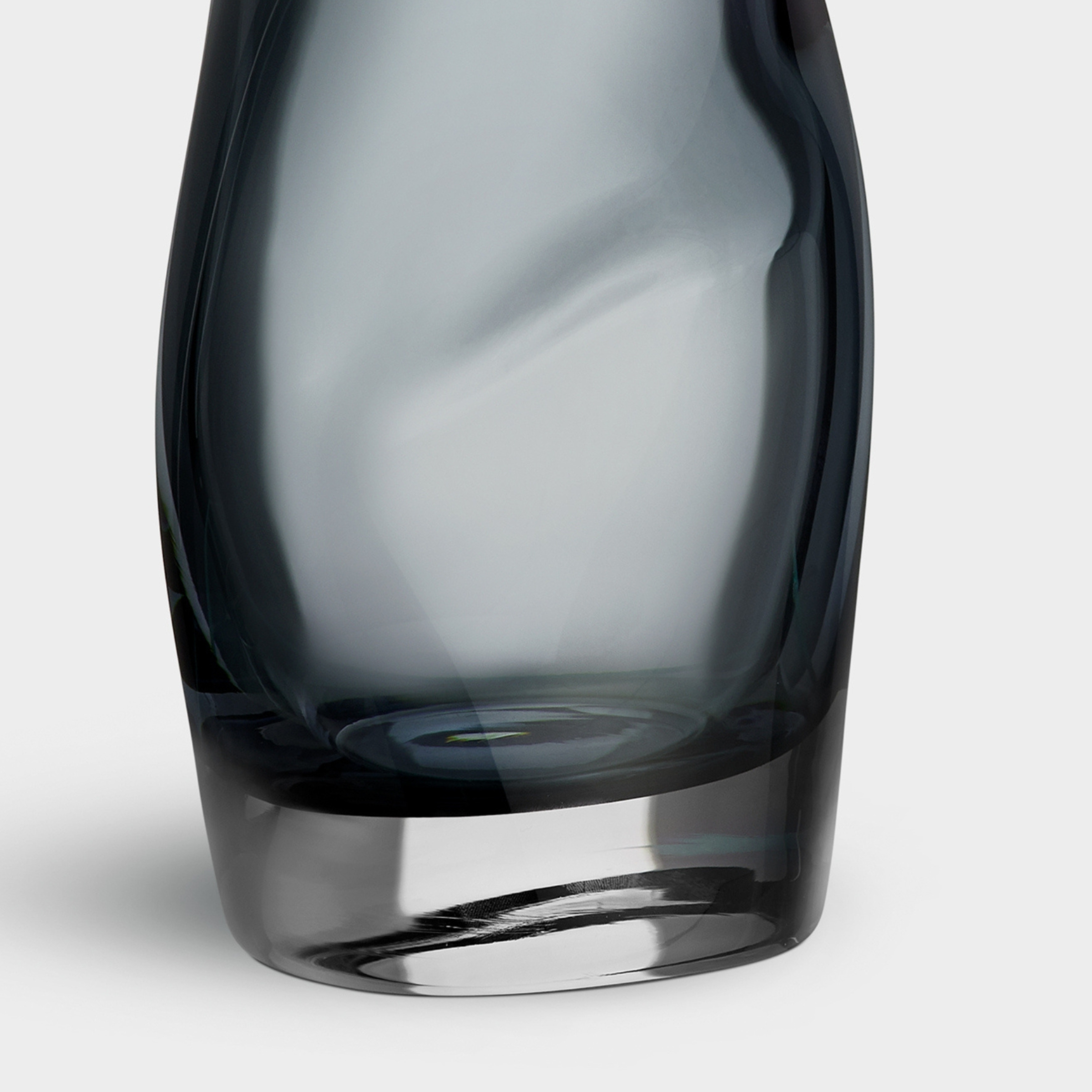 Squeeze Vase Blue/Gray - Small