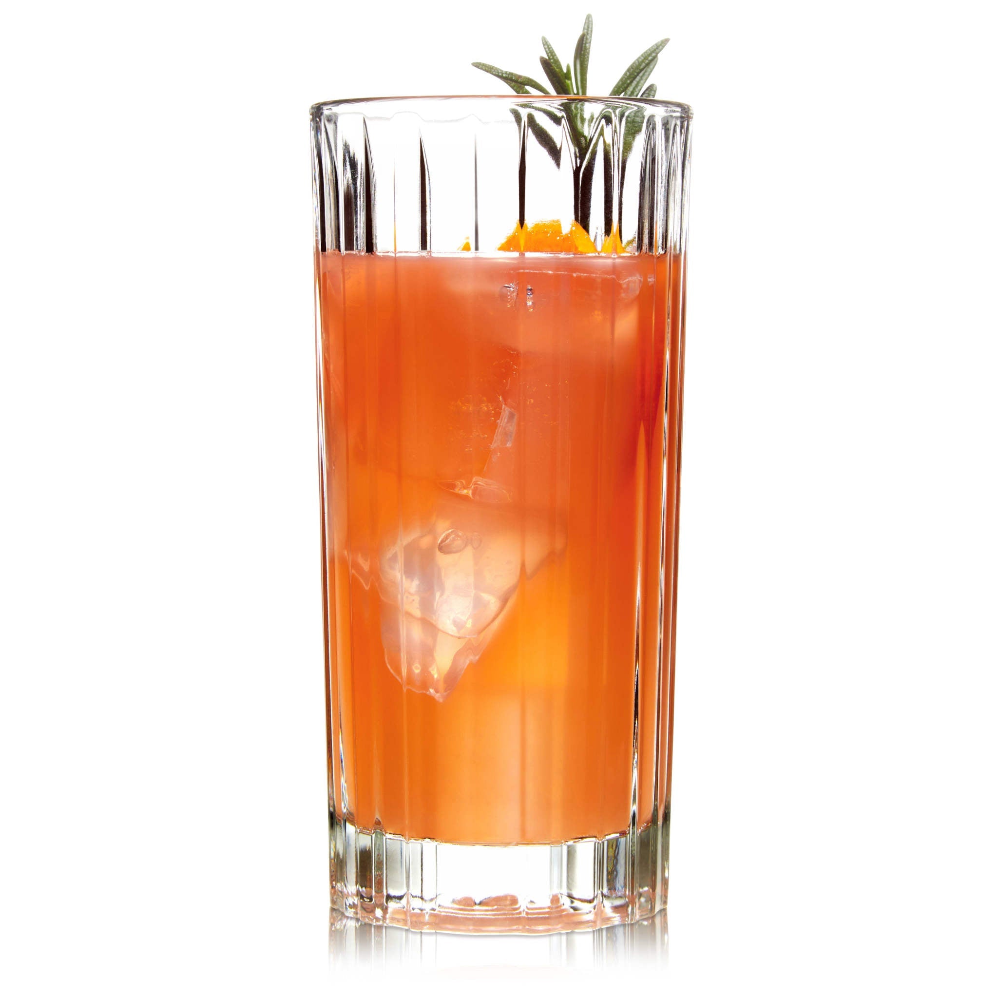 Flashback Tumbler Glasses, 16-ounce, Set of 4