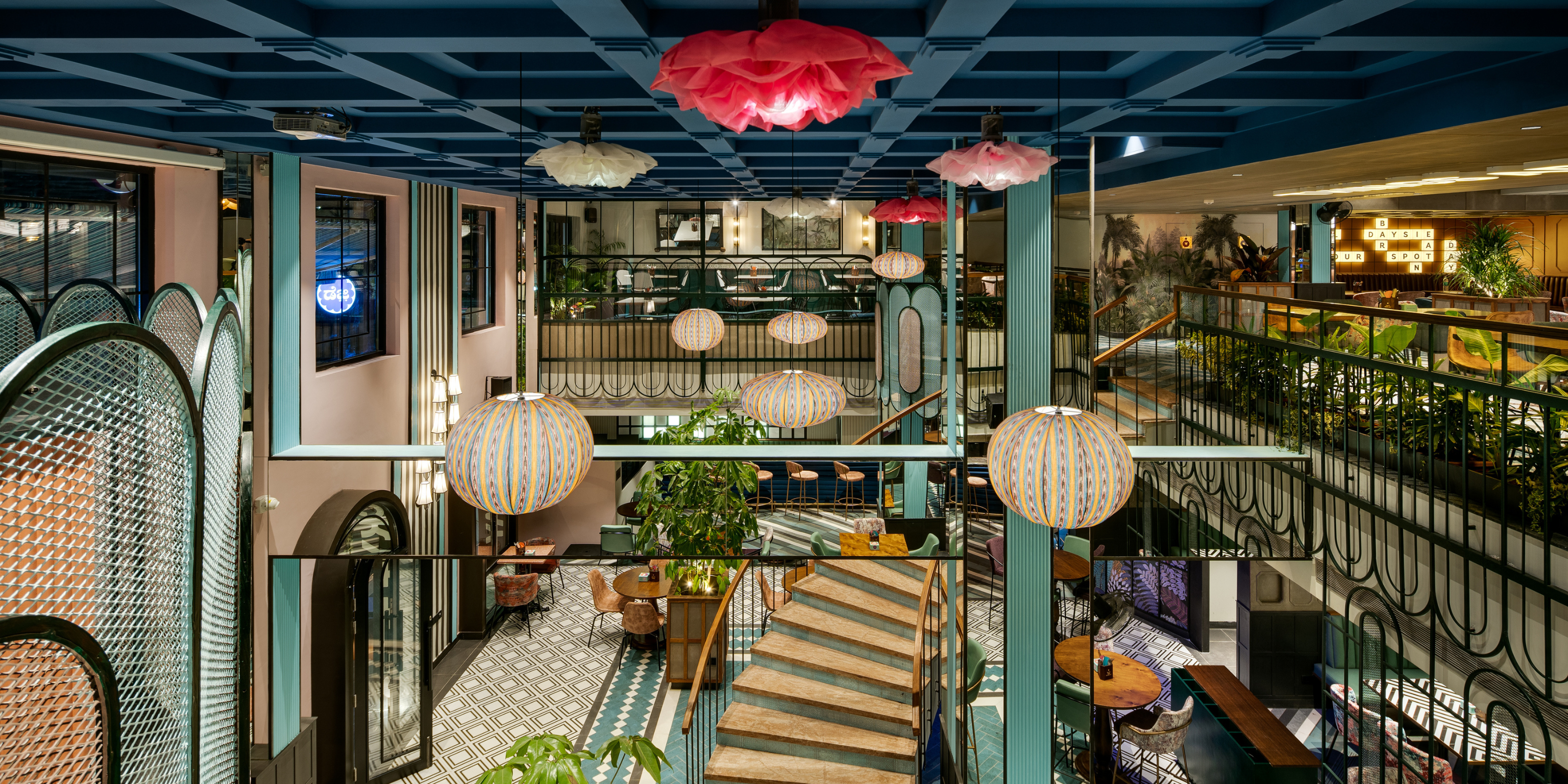 Design Talk: A Maximalist Restaurant & Bar in Bangalore, India