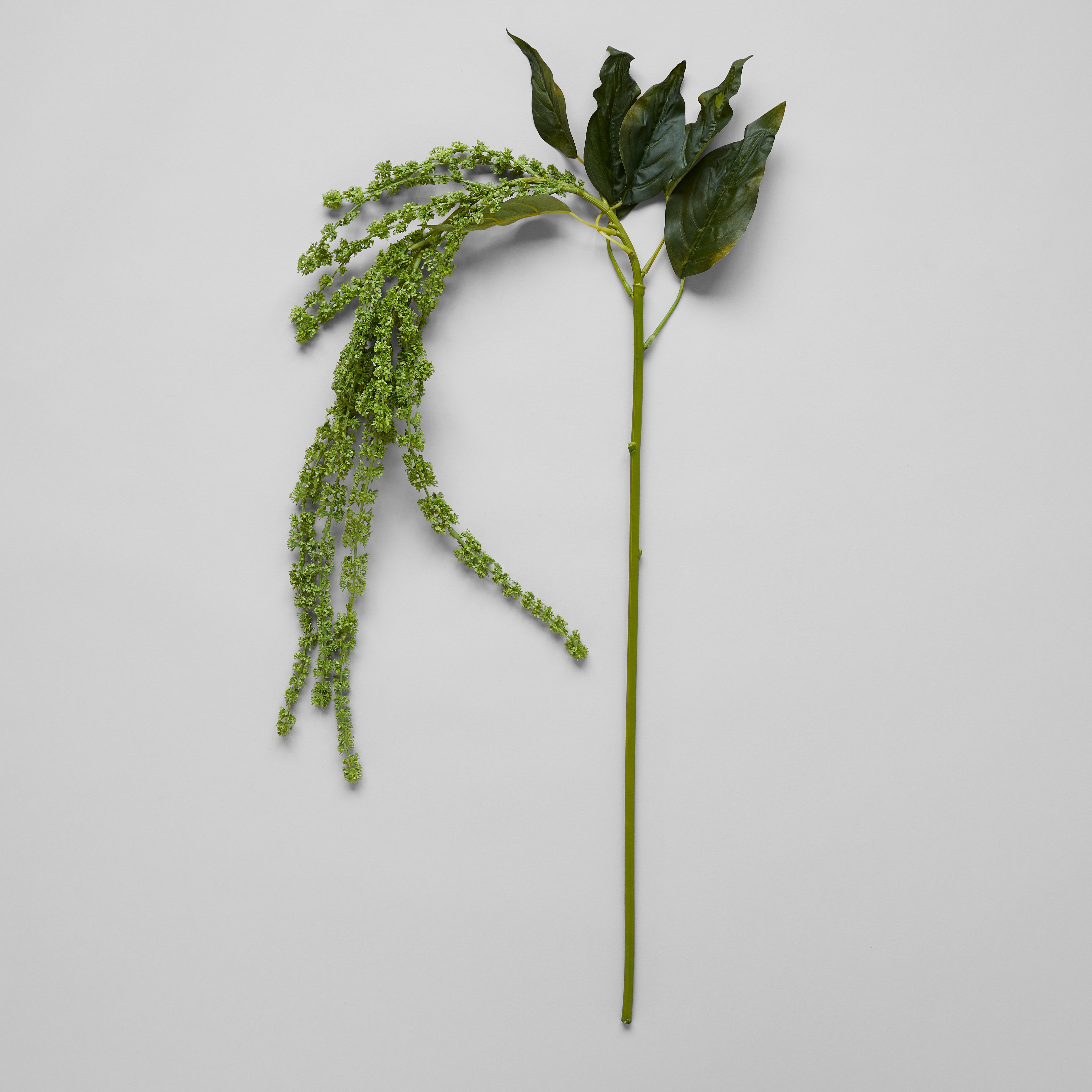 EcoFaux Green Amaranthus Spray