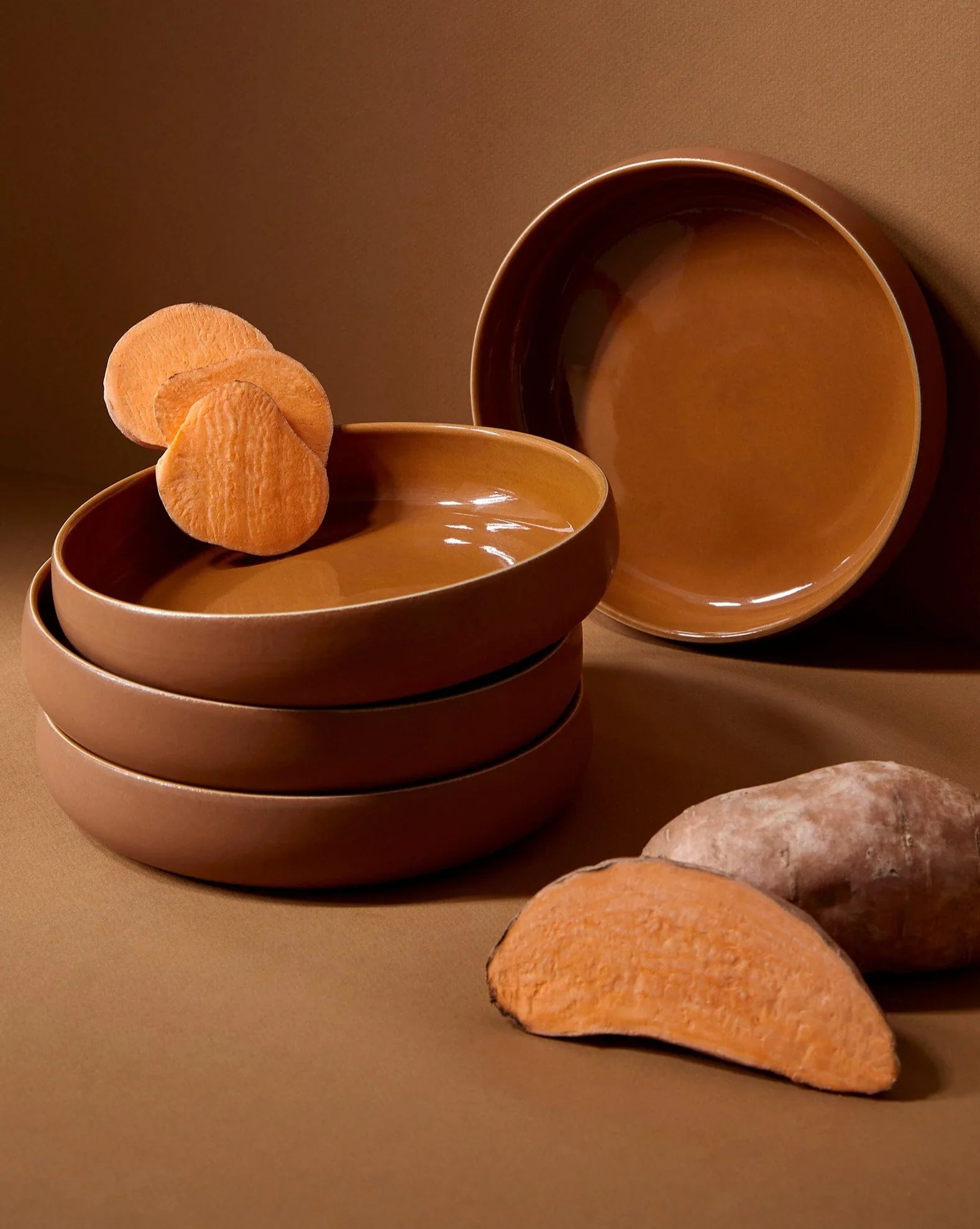 S/4 Tunisian Pasta Bowl - Terracotta