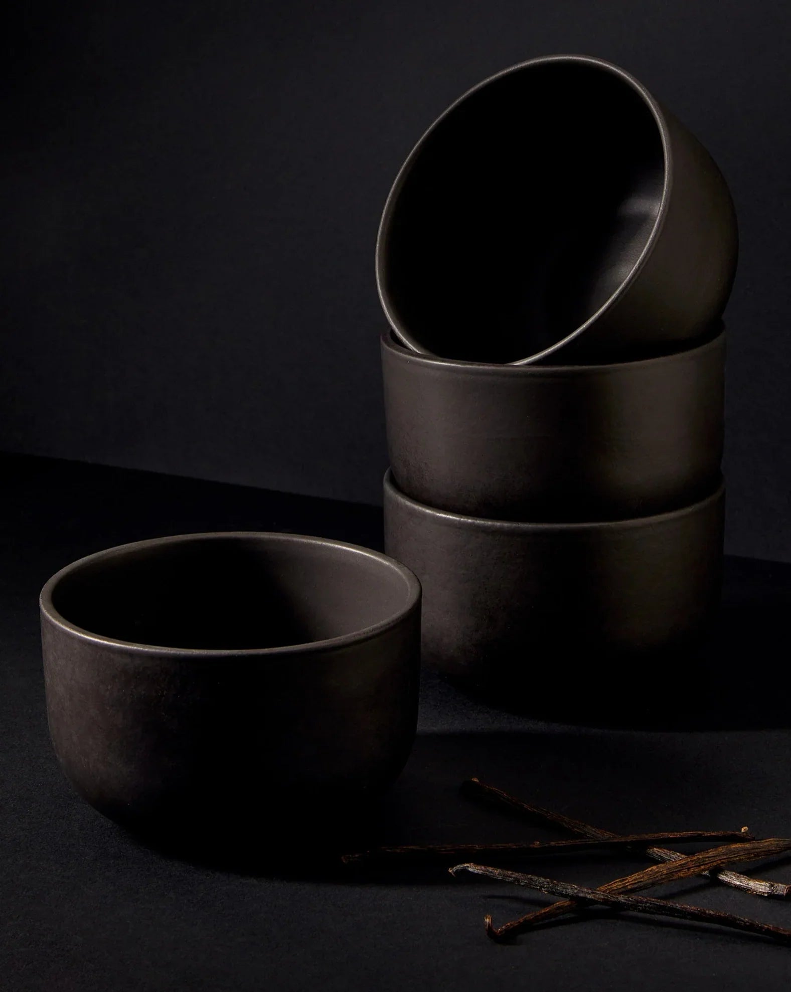 S/4 Tunisian Bowl- Matte Black