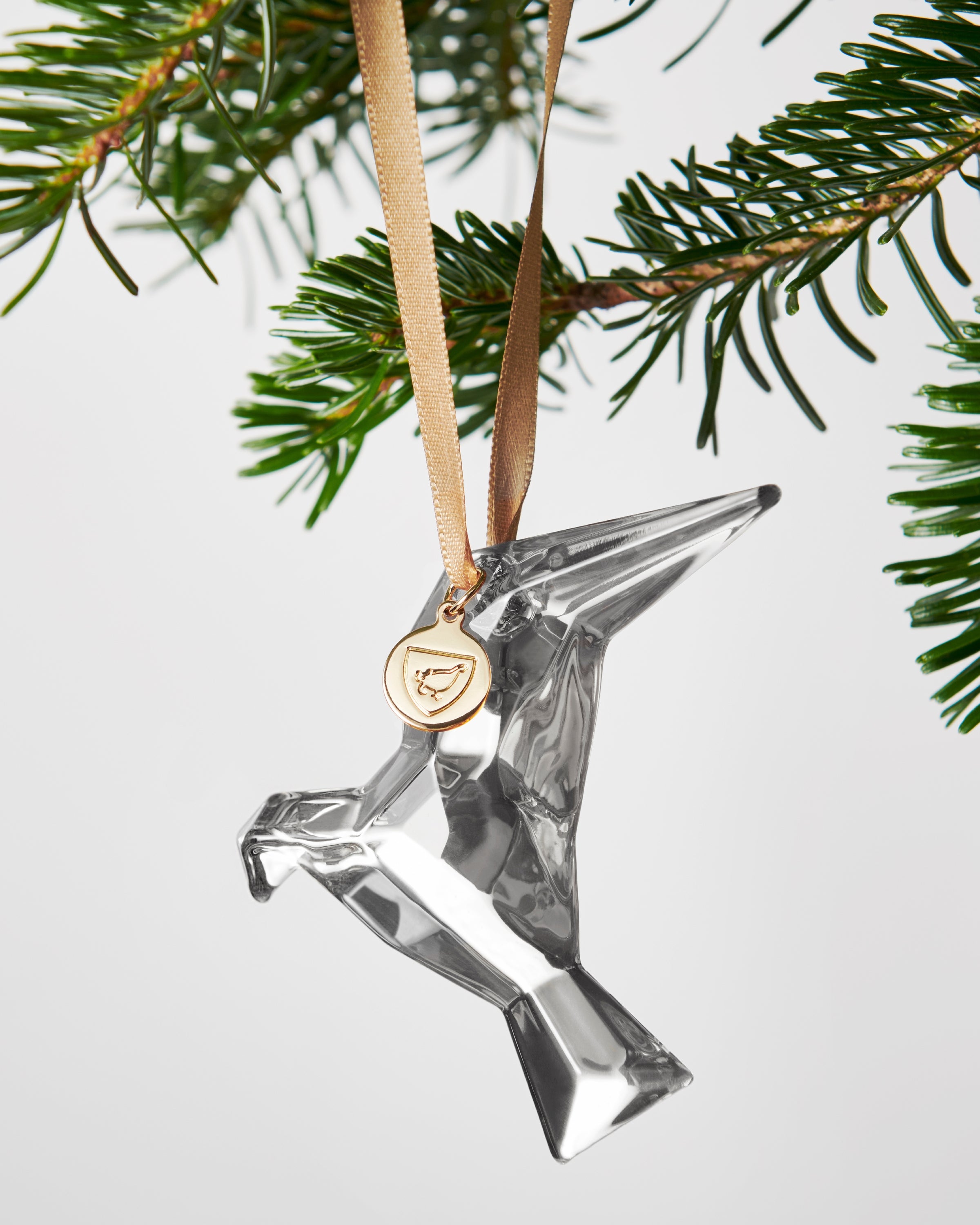 Orrefors 2024 Holiday Ornament Homage Dove