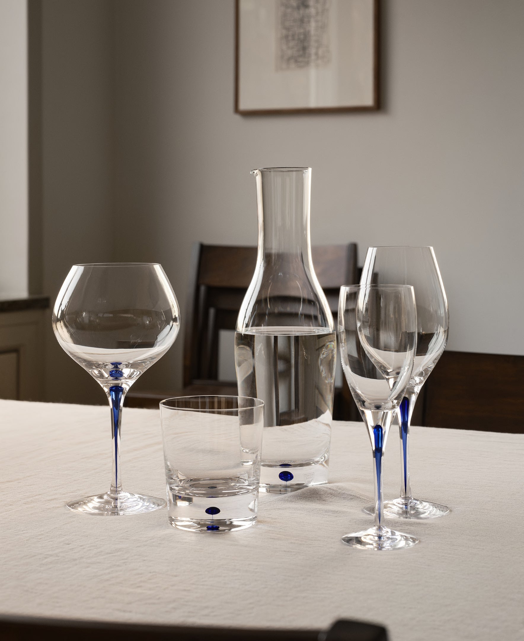 Intermezzo Blue Wine Carafe