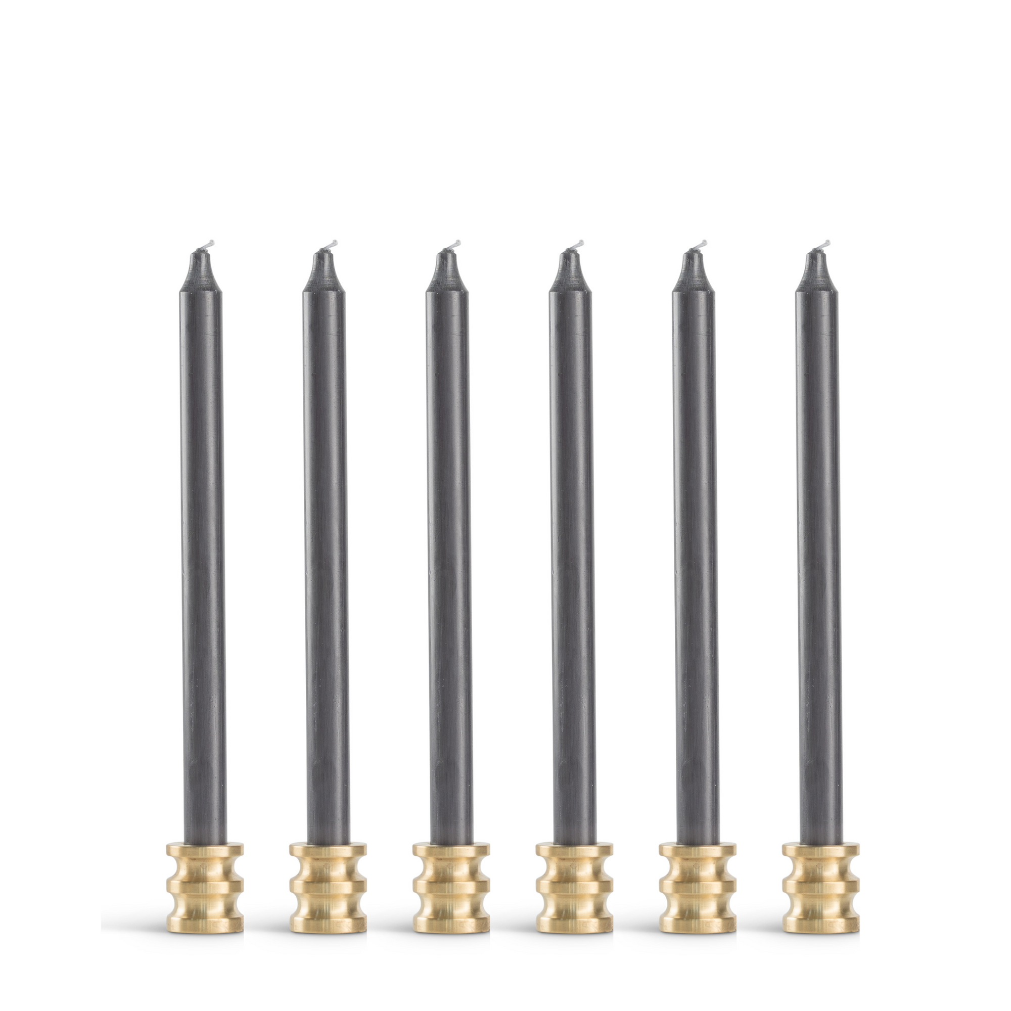 charcoal taper candles