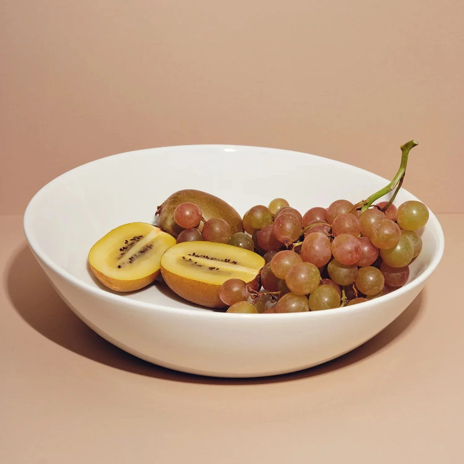 Slanted Serving Bowl - White