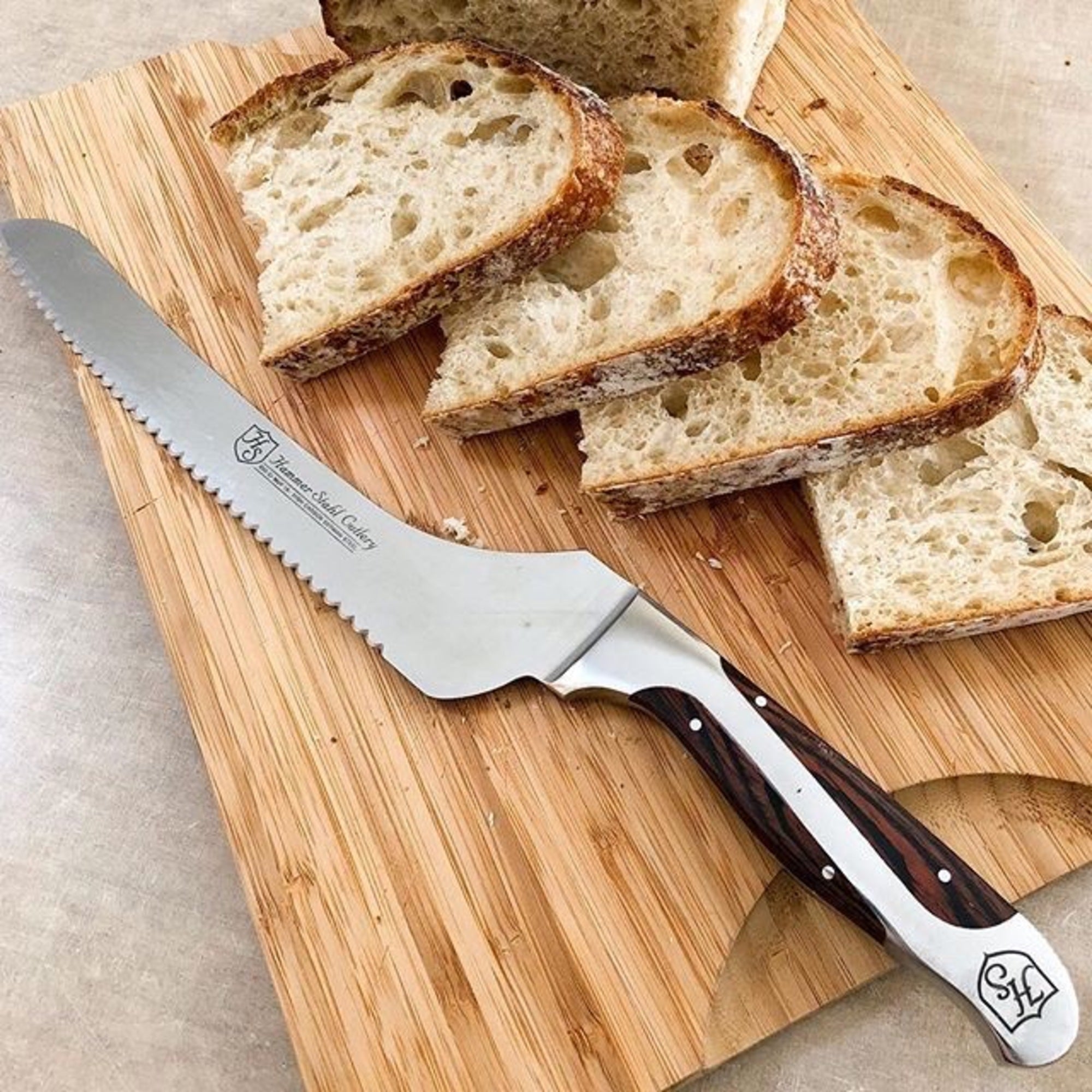 Hammer Stahl 9" Offset Bread Knife