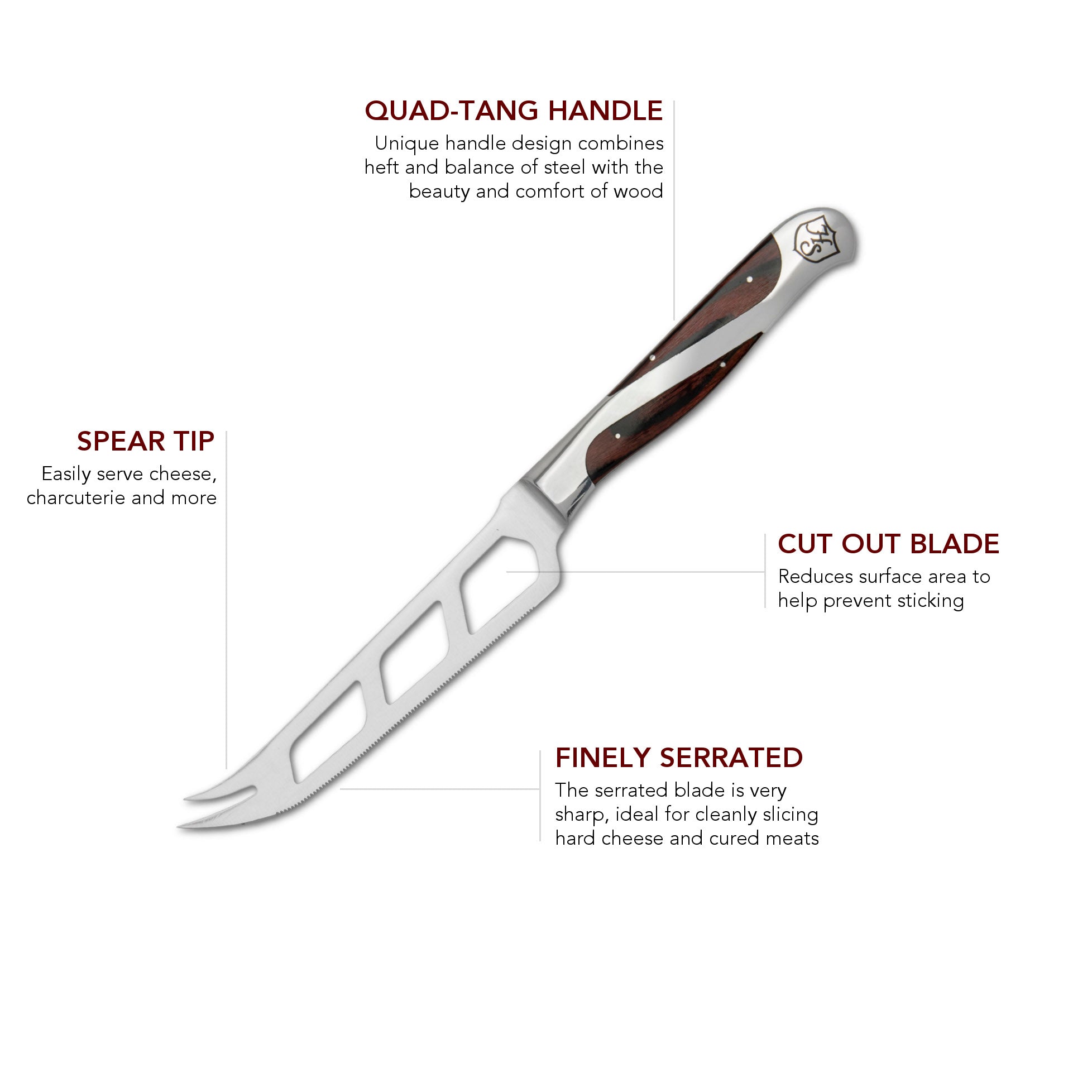 Hammer Stahl 5" Cheese Knife