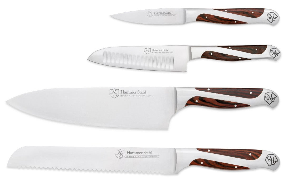 Hammer Stahl 4 Piece Cutlery Essentials