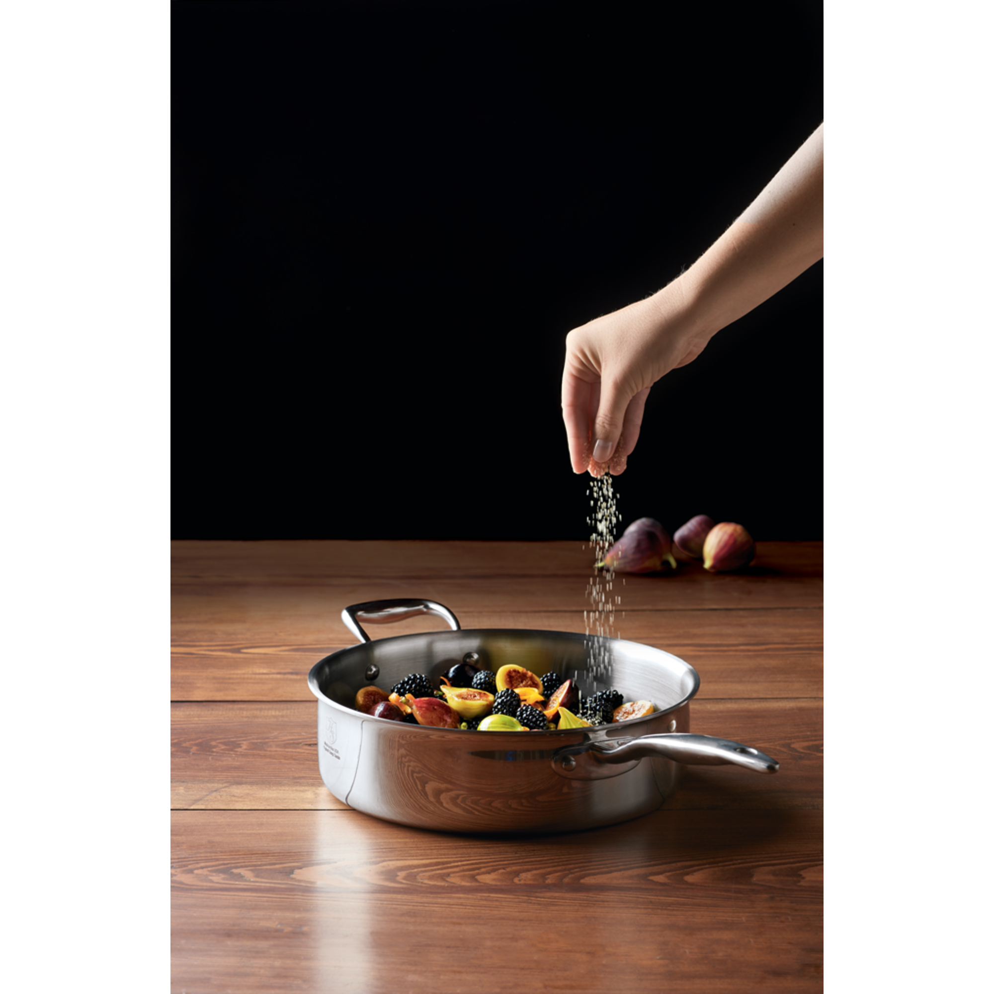 Titanium Series 4 Quart Sauté with Lid