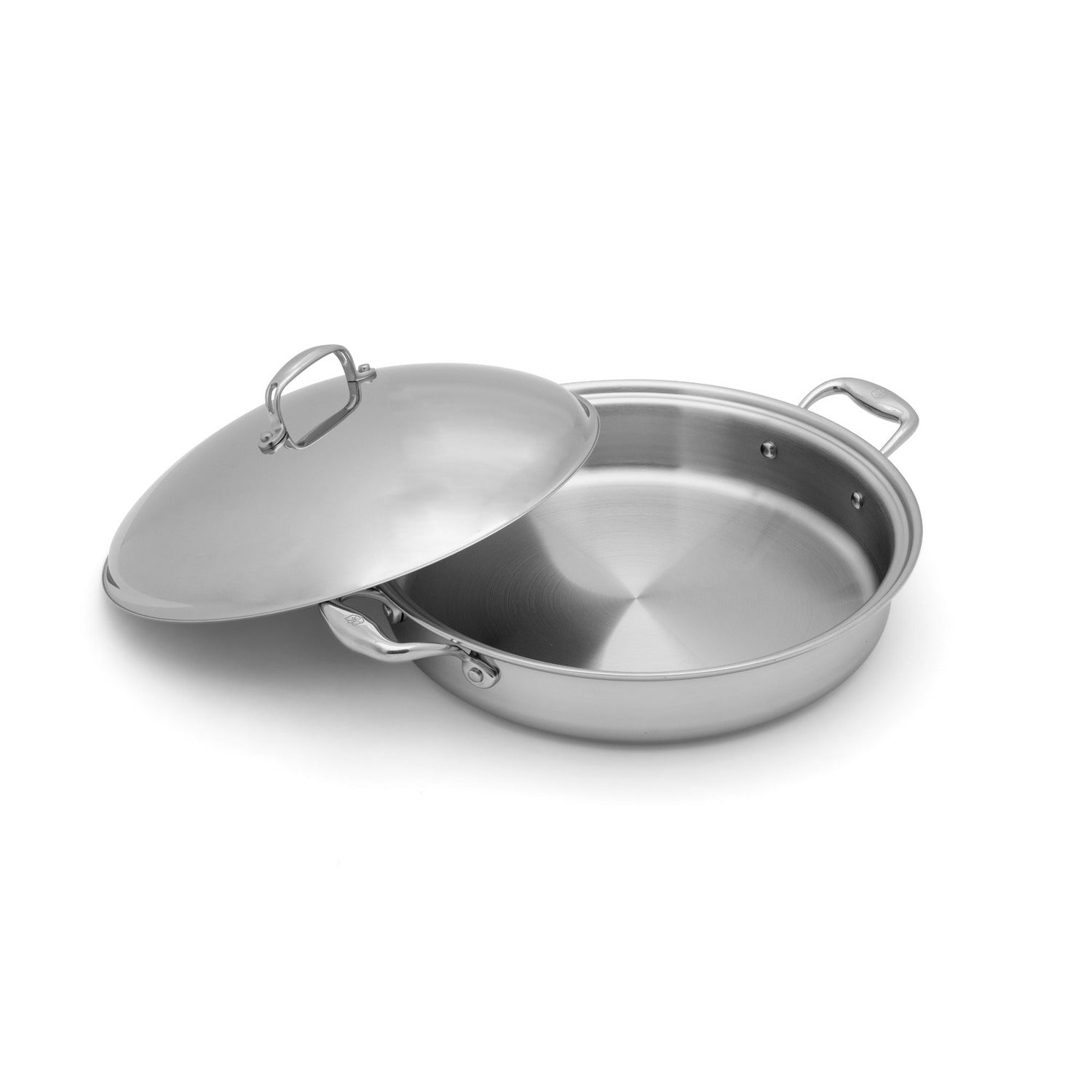 Titanium Series 5 Quart Sauteuse with Lid