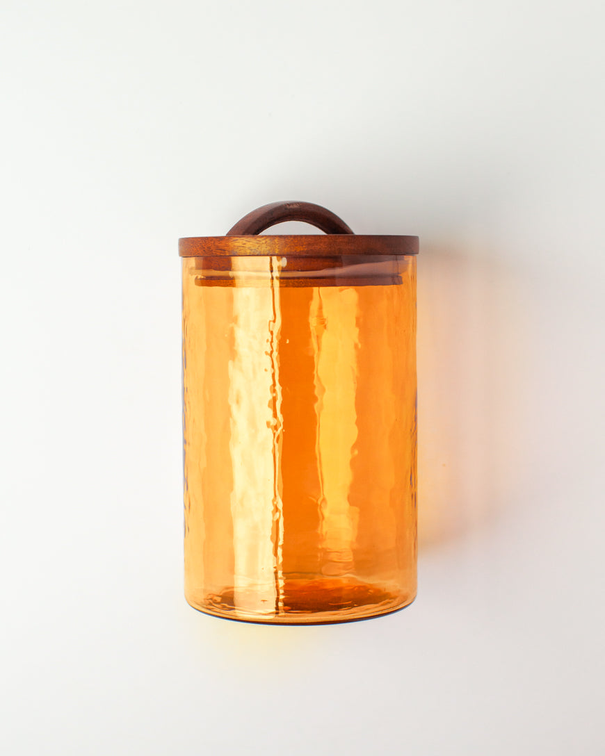 Large Canister - Amber