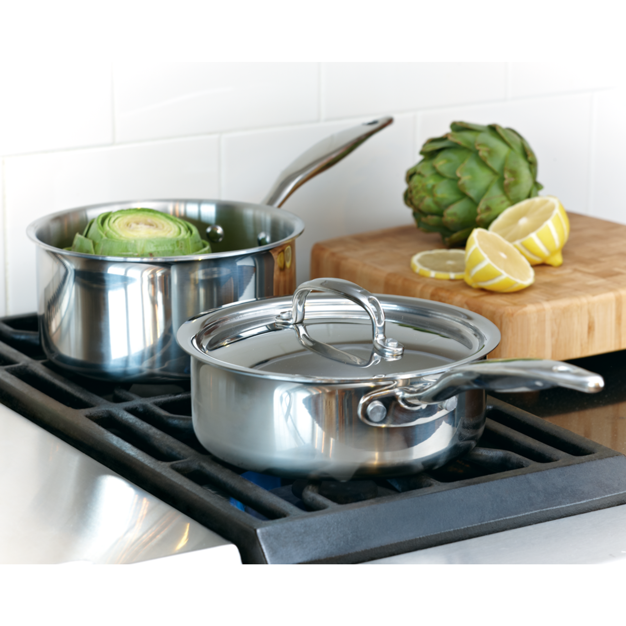 Titanium Series 2 Quart Saucepan with Lid