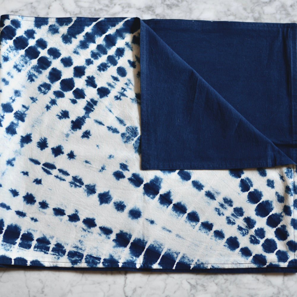 Geetha Shibori Tie-Dye Table Runners