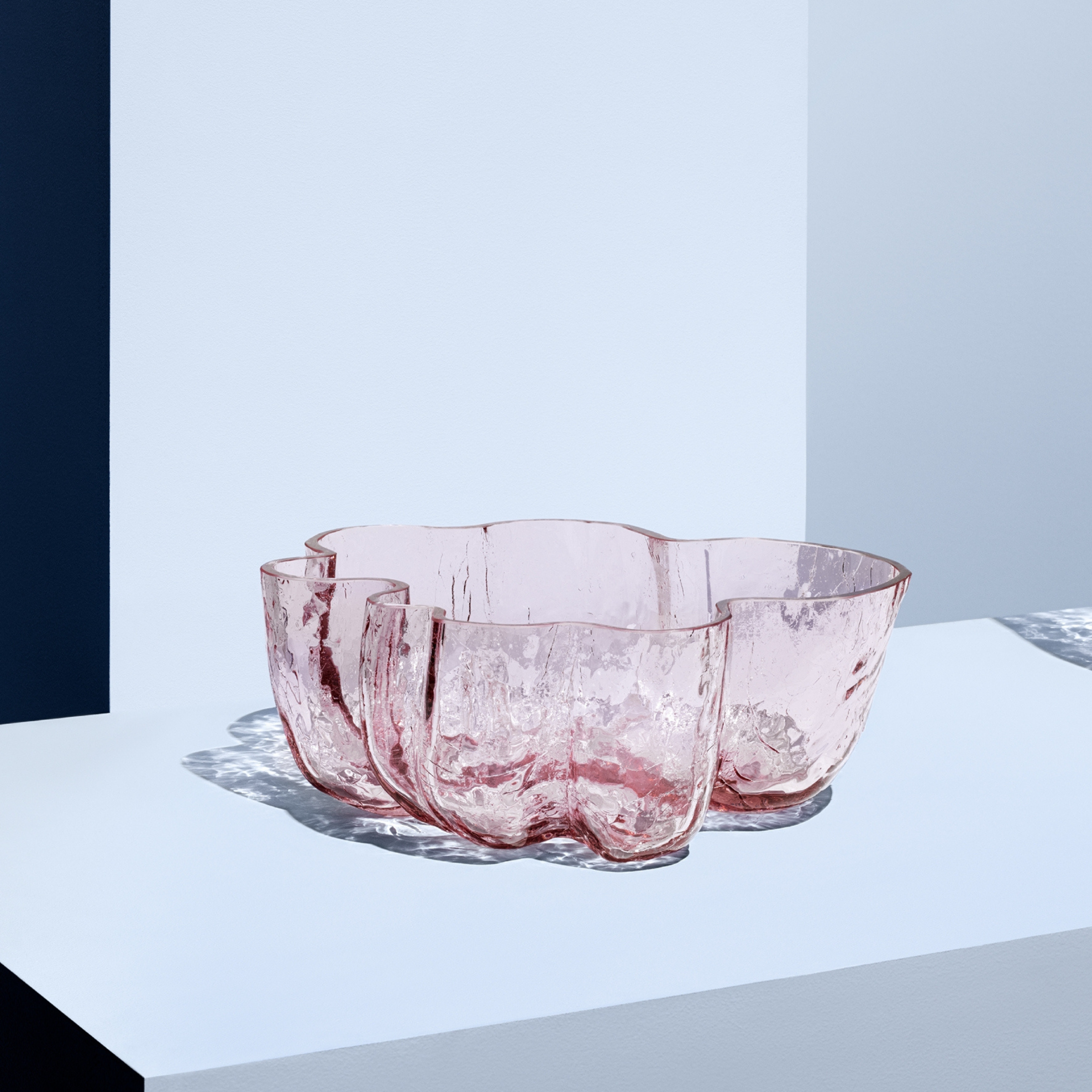 Crackle Bowl - Pink