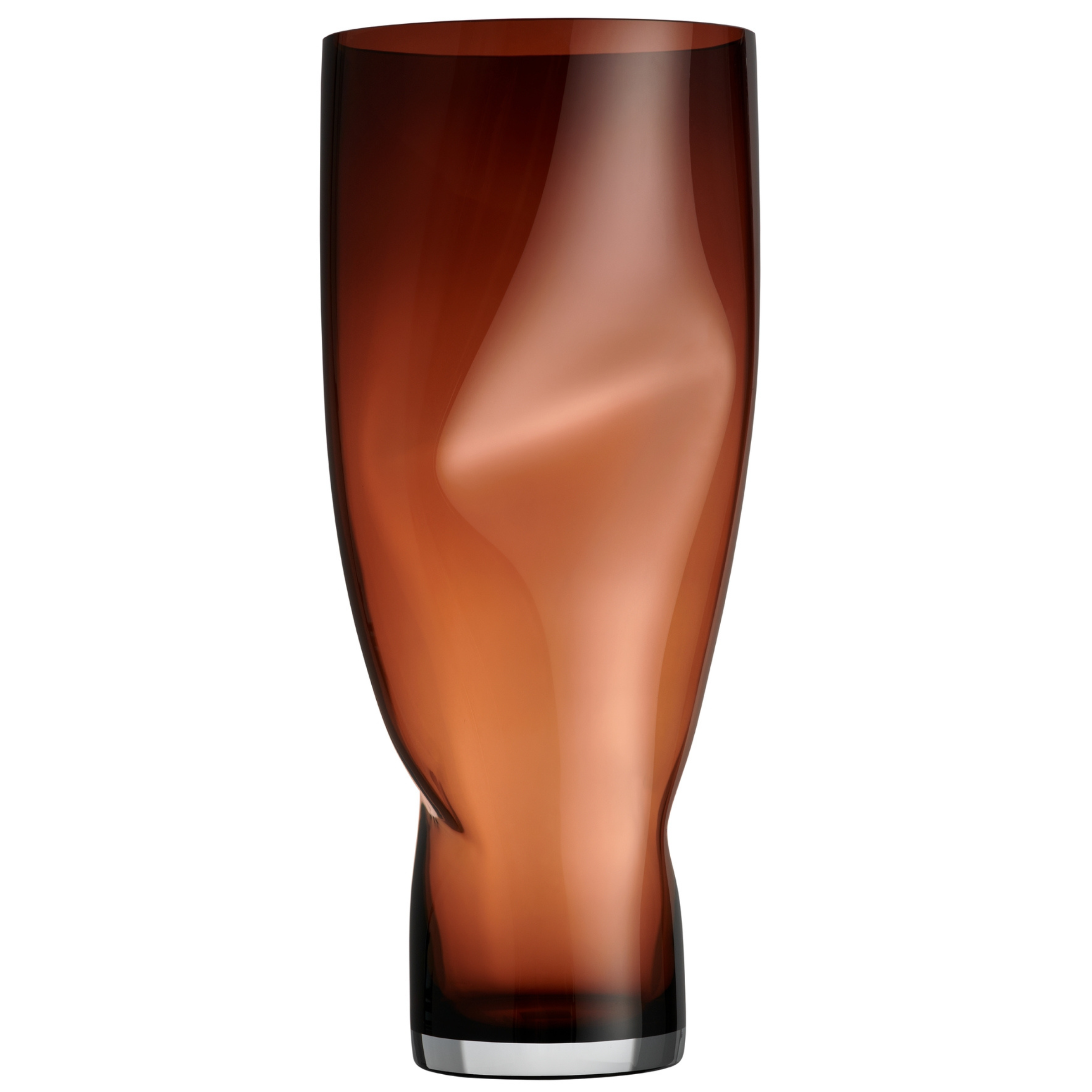 Squeeze Vase Sunset Brown - XL