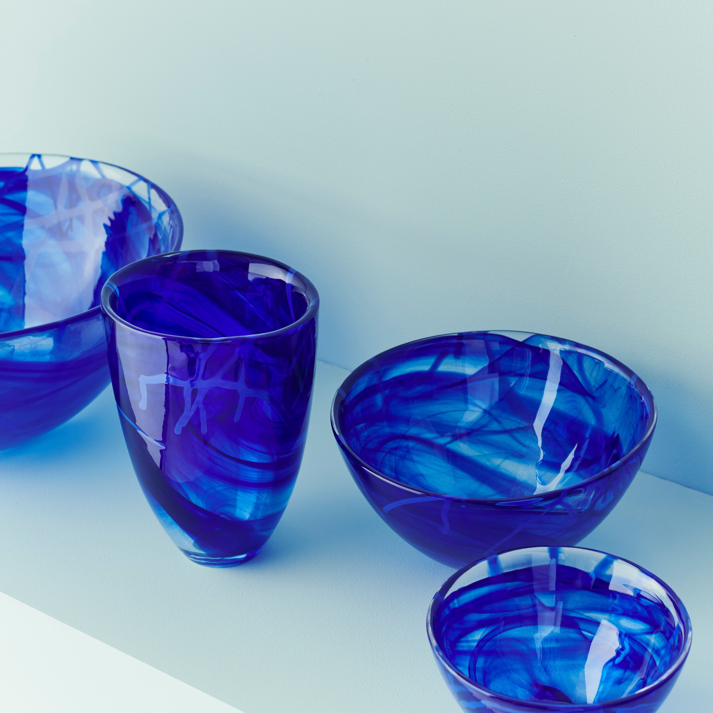 Contrast Bowl Blue/Blue - Large