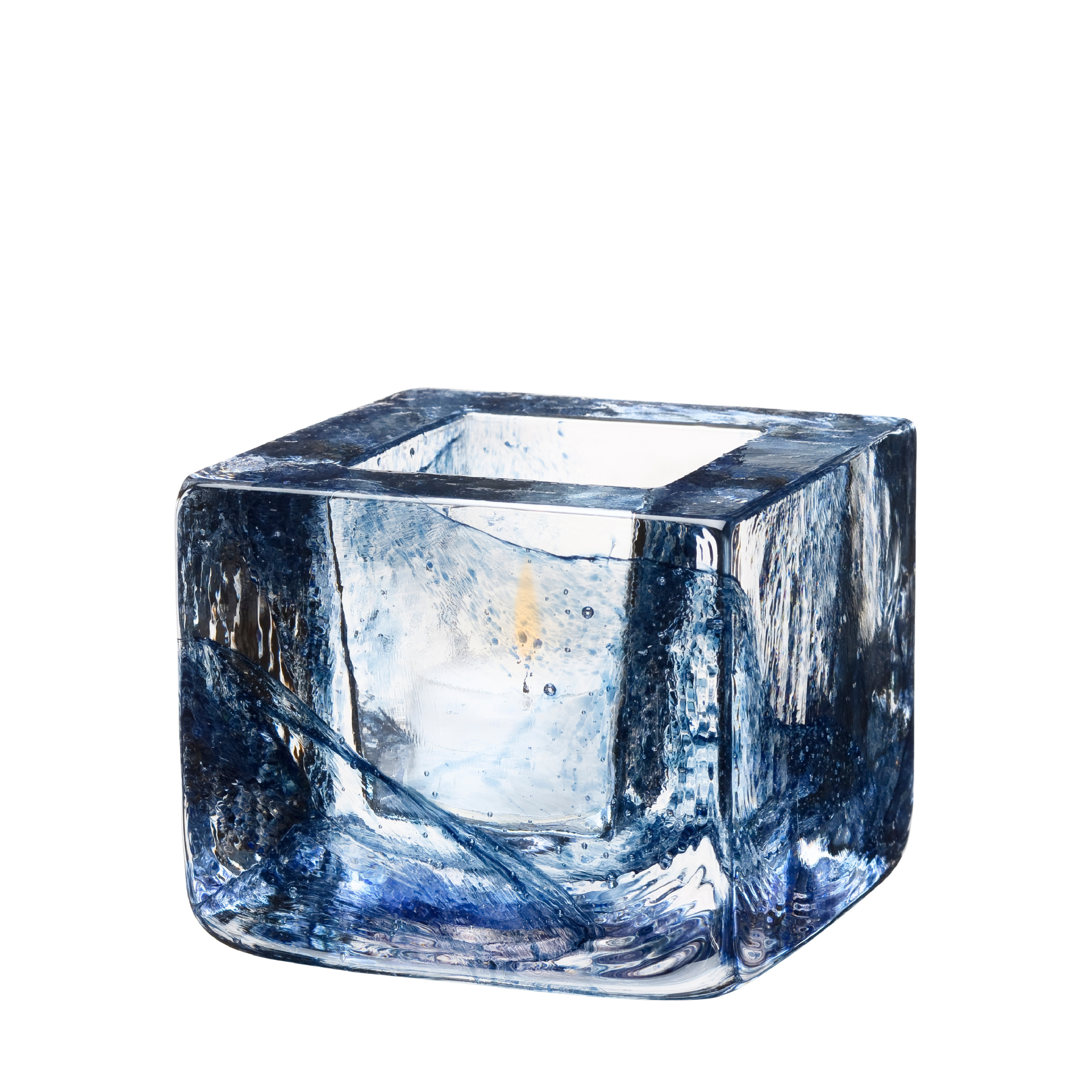 Brick Votive Blue