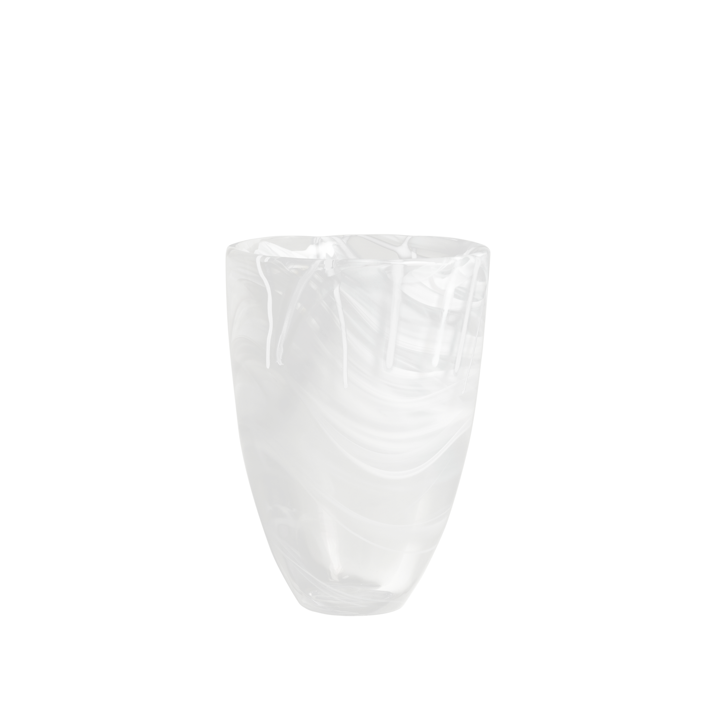 Contrast Vase White/White