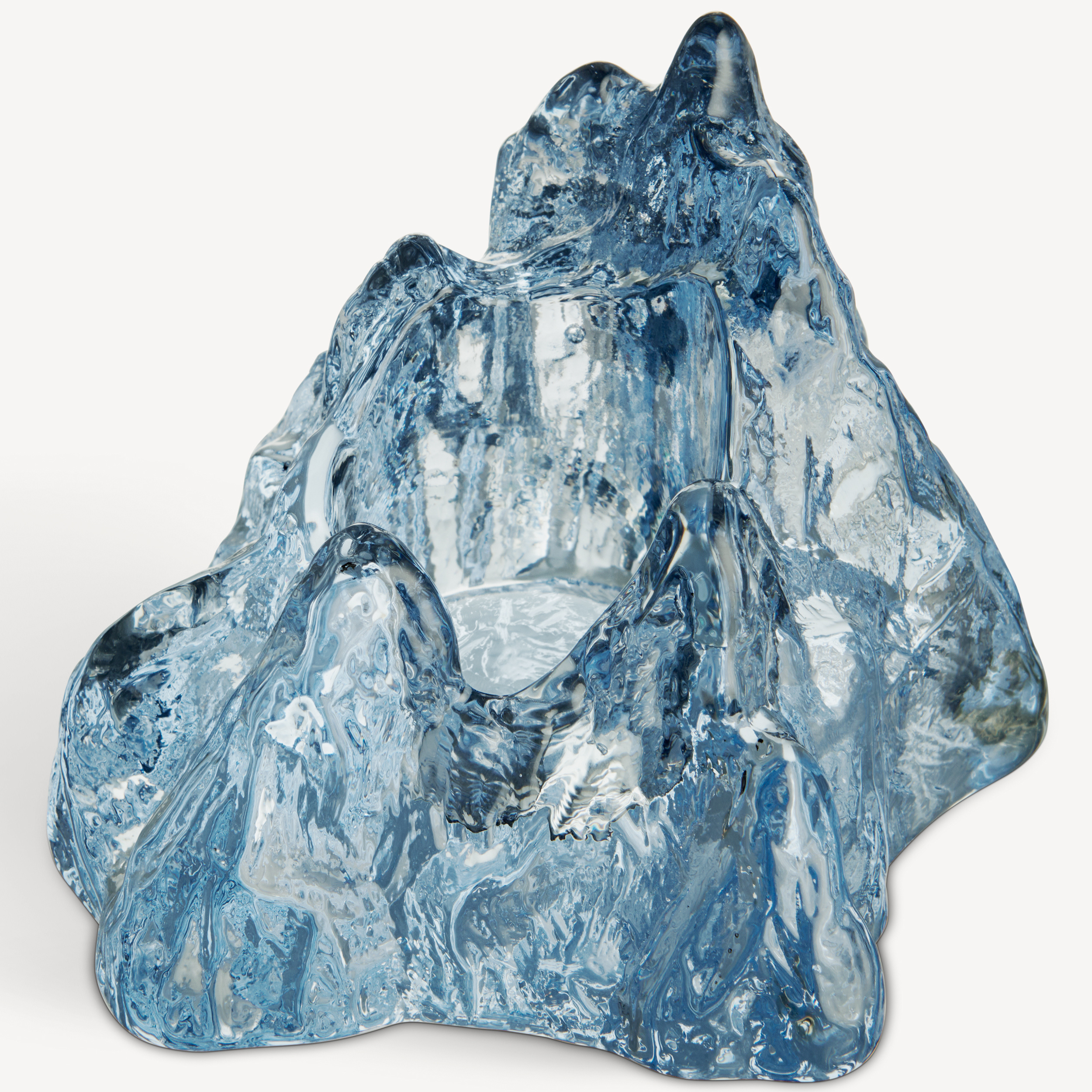 The Rock Votive - Ice Blue