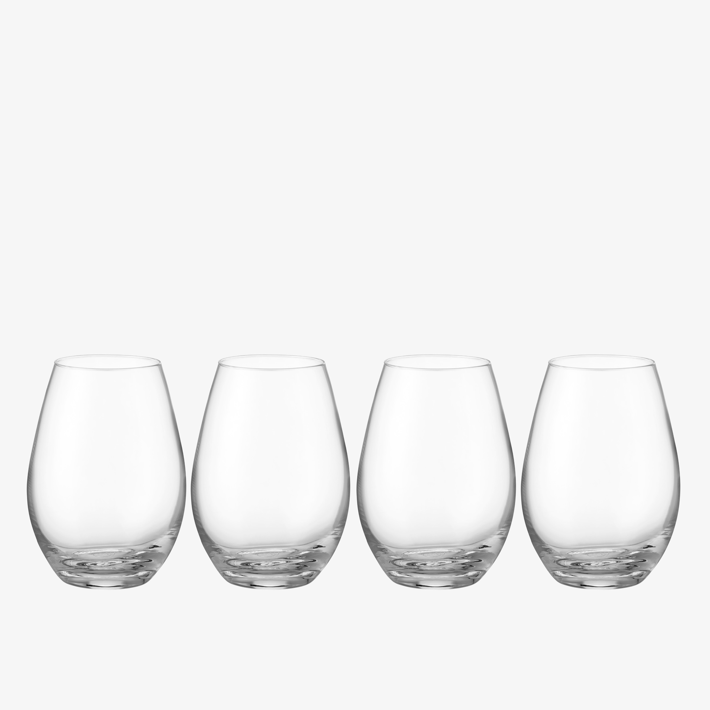 More Stemless Wine Glass - Set of 4