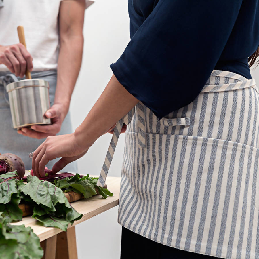 Blue Waist Apron