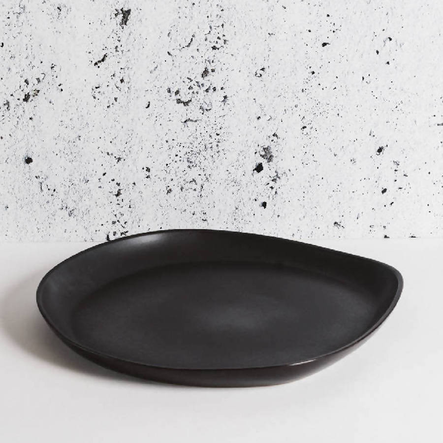 Stoneware Round Serving Platter