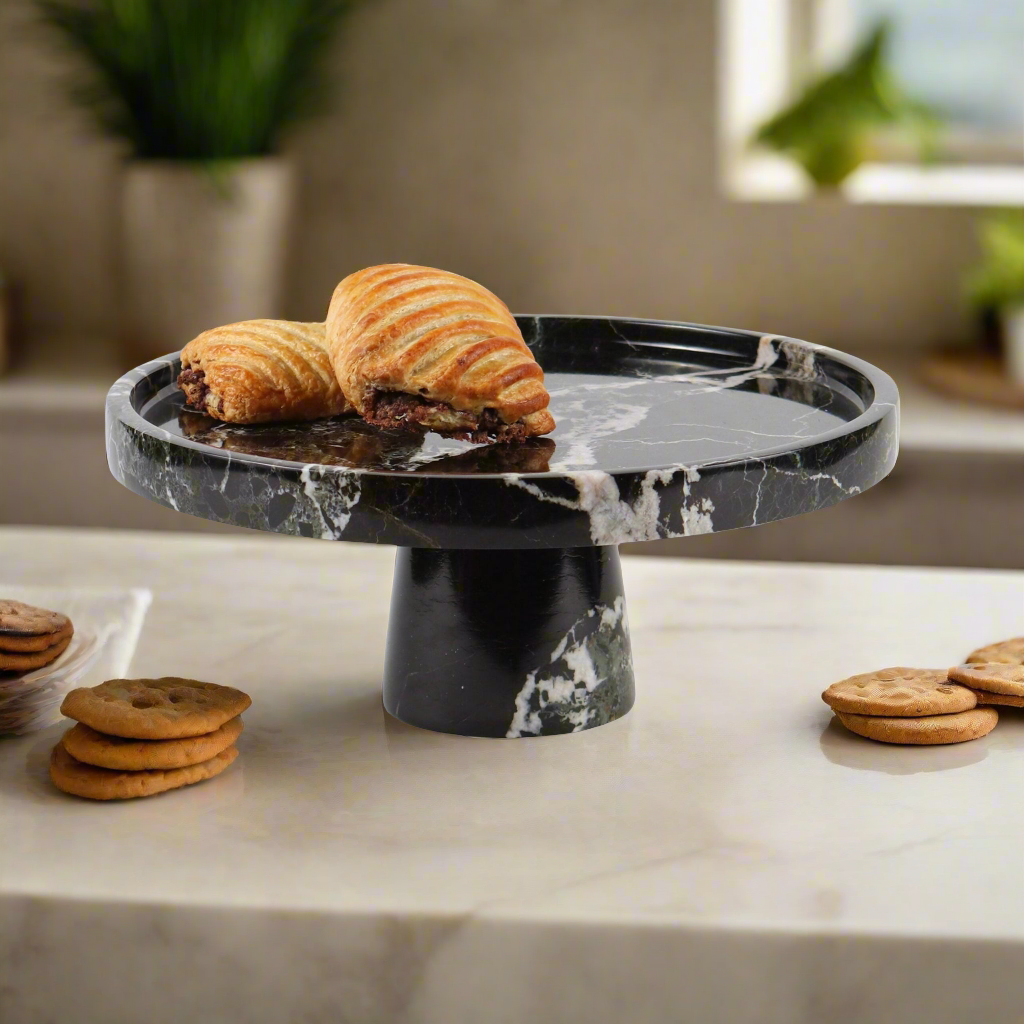 Modern Marble Cake Stand