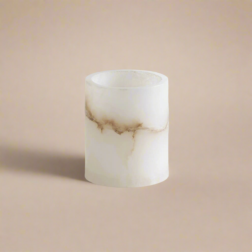 Mari Alabaster Votive