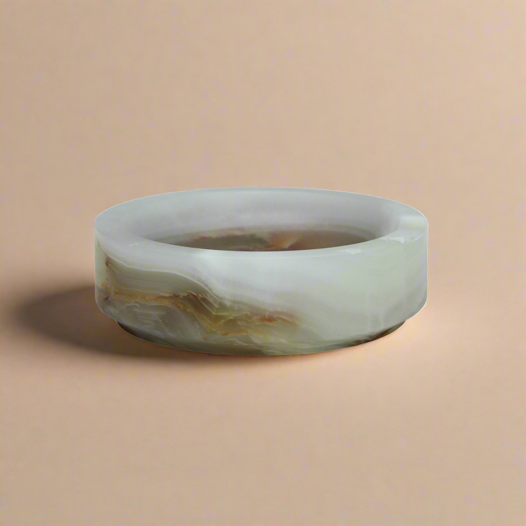 Eris Marble Round Soap Dish