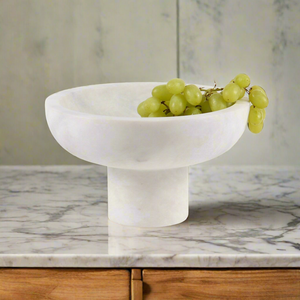 Avant Marble Footed Bowl