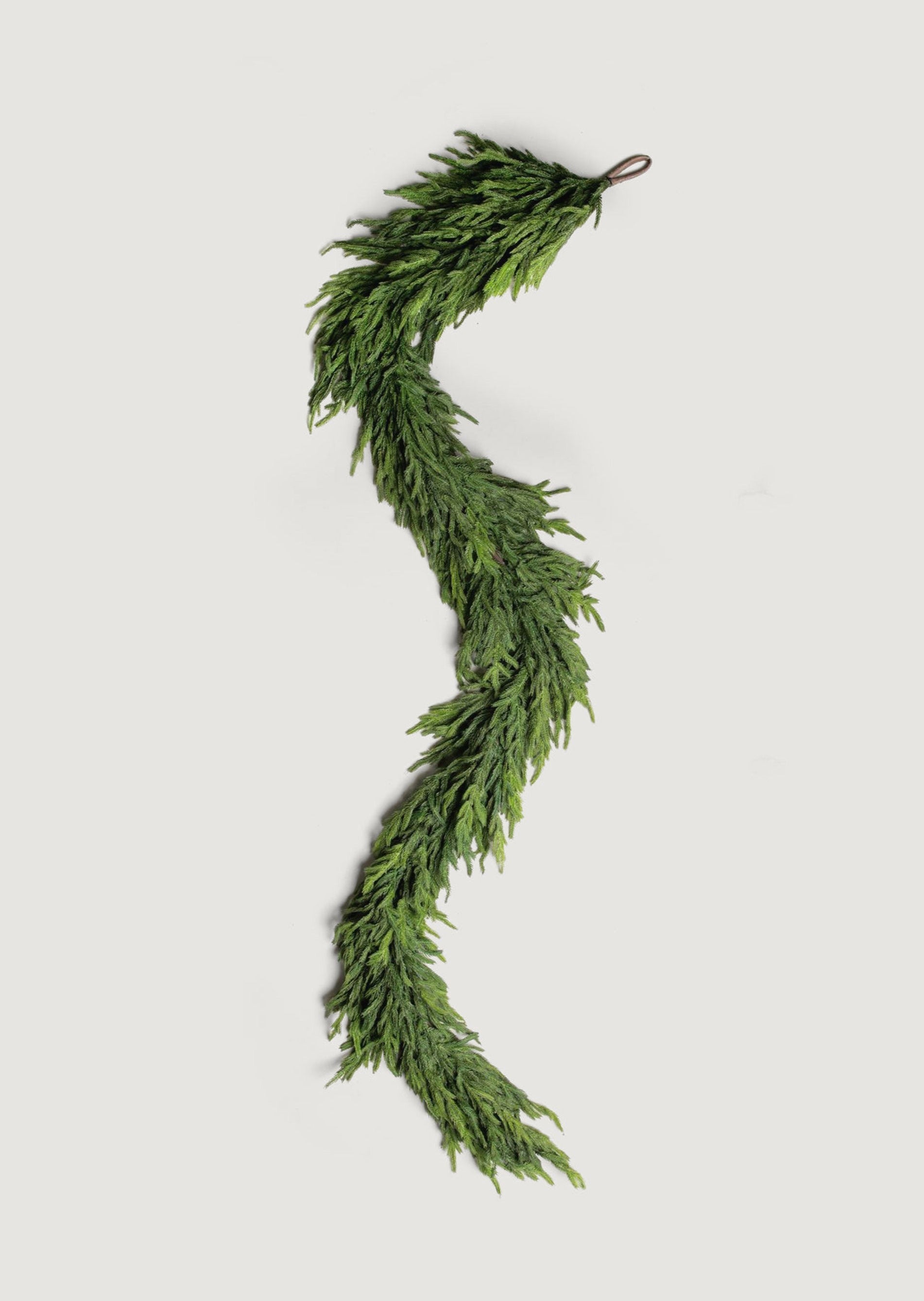 Afloral Real Touch Deluxe Norfolk Pine Garland - 96"