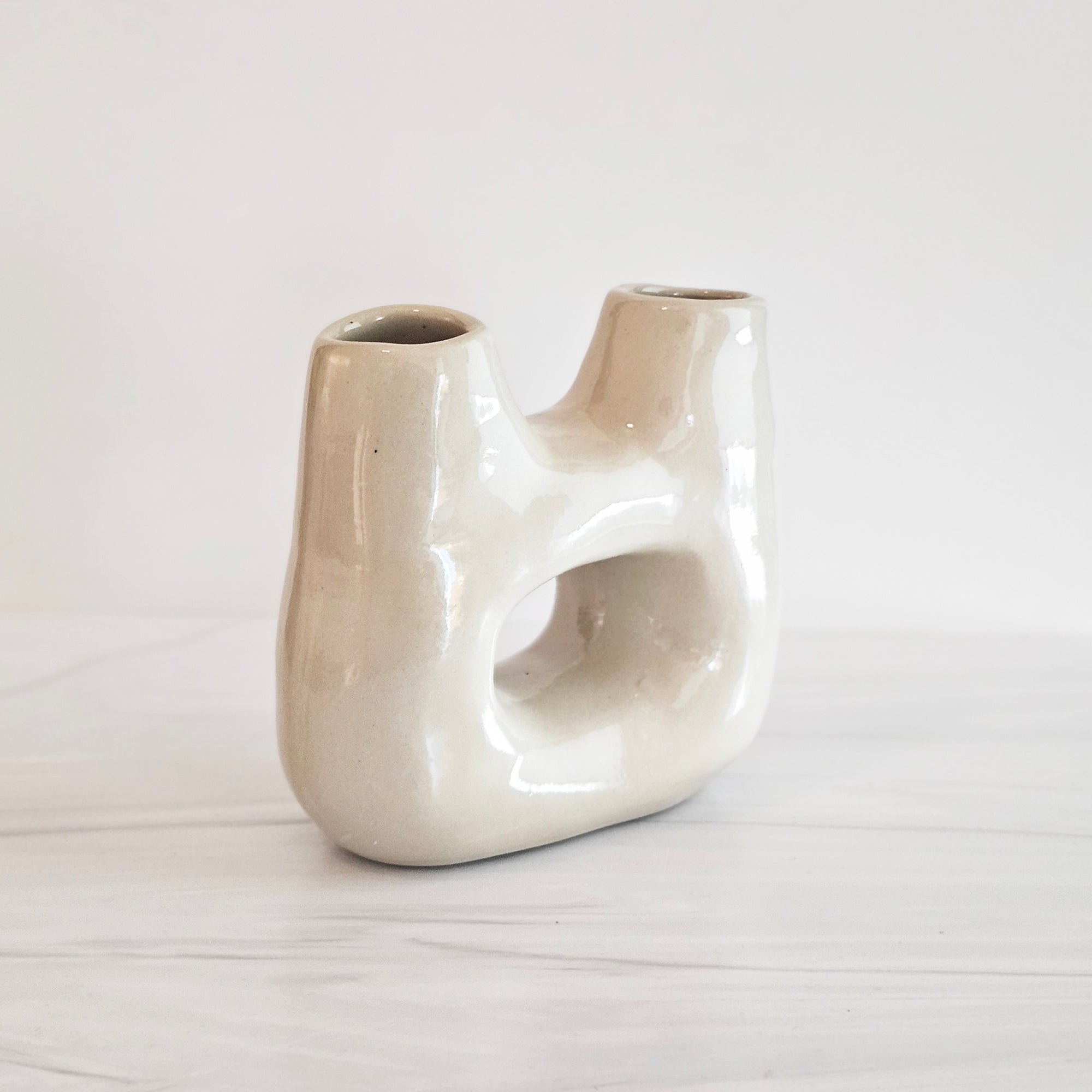 biophilic design vase 2 holes