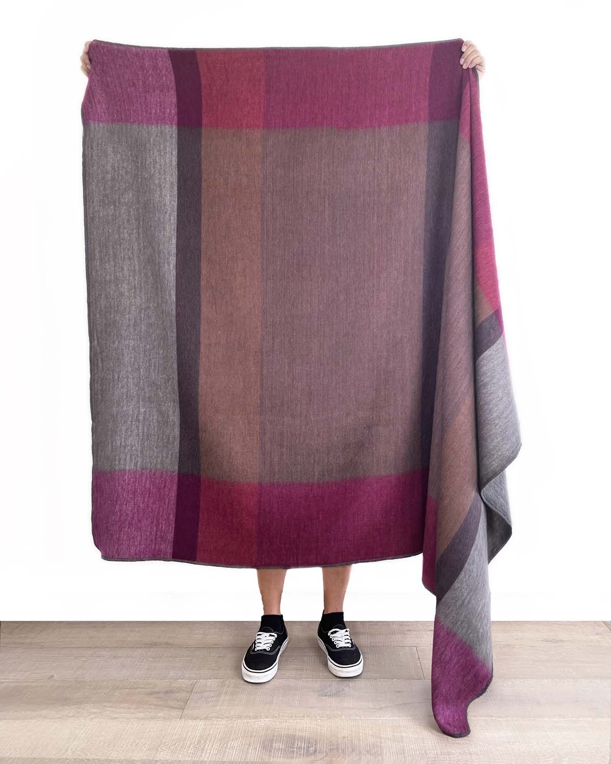 Alpaca Throw Blanket - Sunset