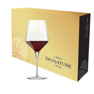 Libbey Signature Greenwich All-Purpose Wine Gift Set of 4, 16-ounce