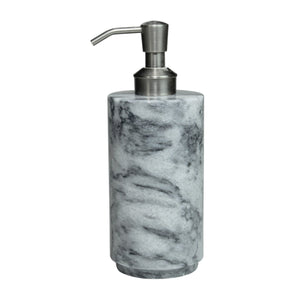 eris grey marble soap dispenser