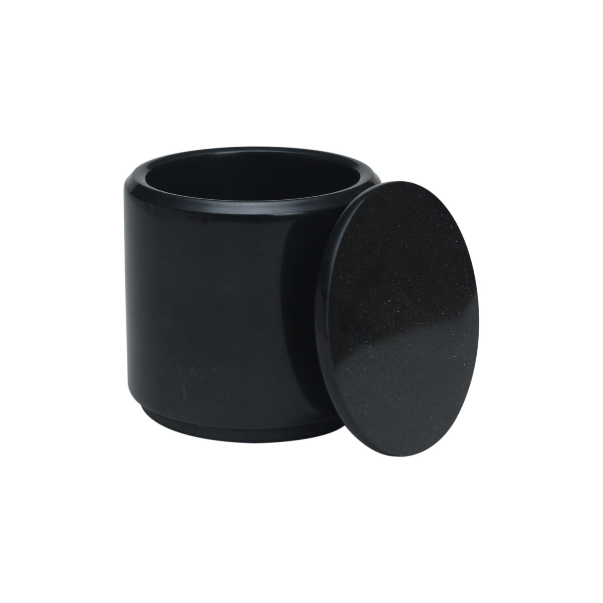 eris jet black stone canister