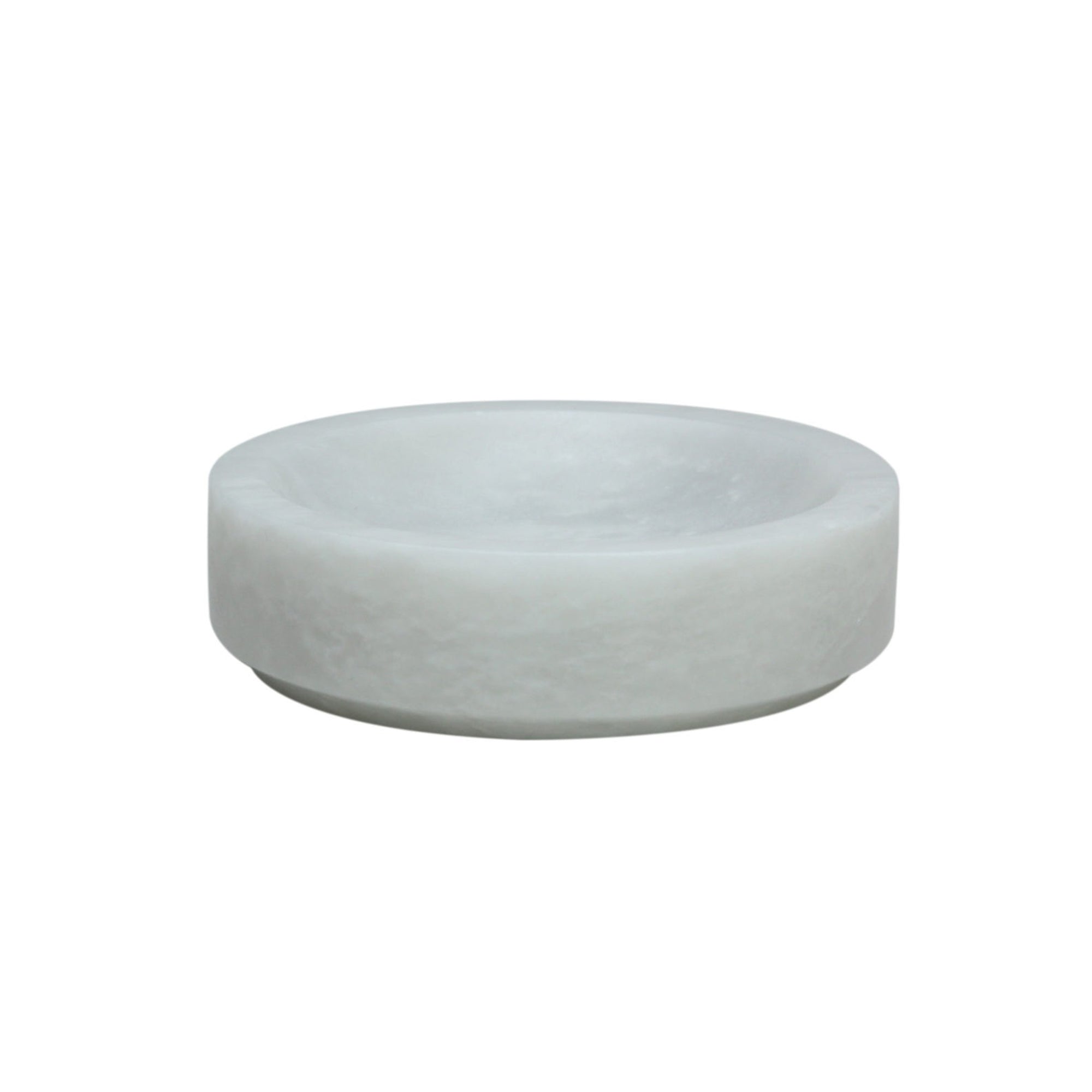 eris white marble soap dish