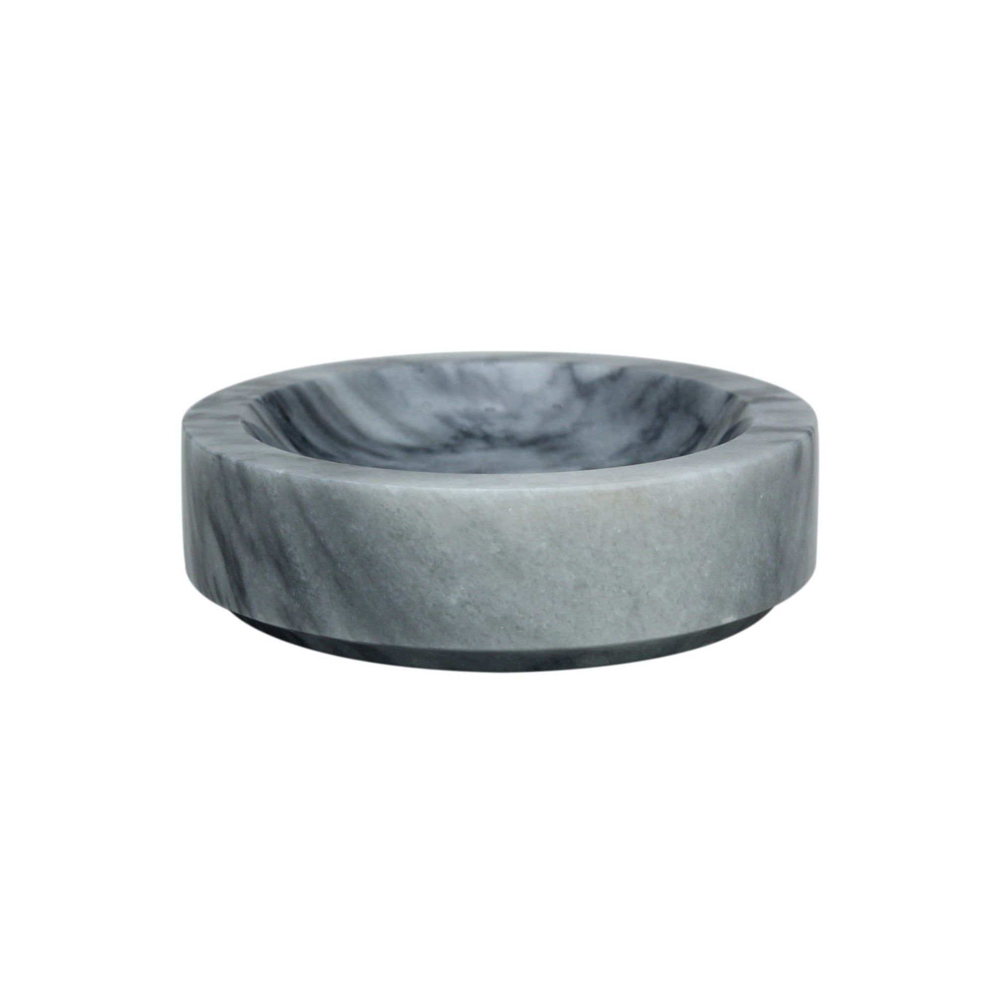 eris grey marble soap dish