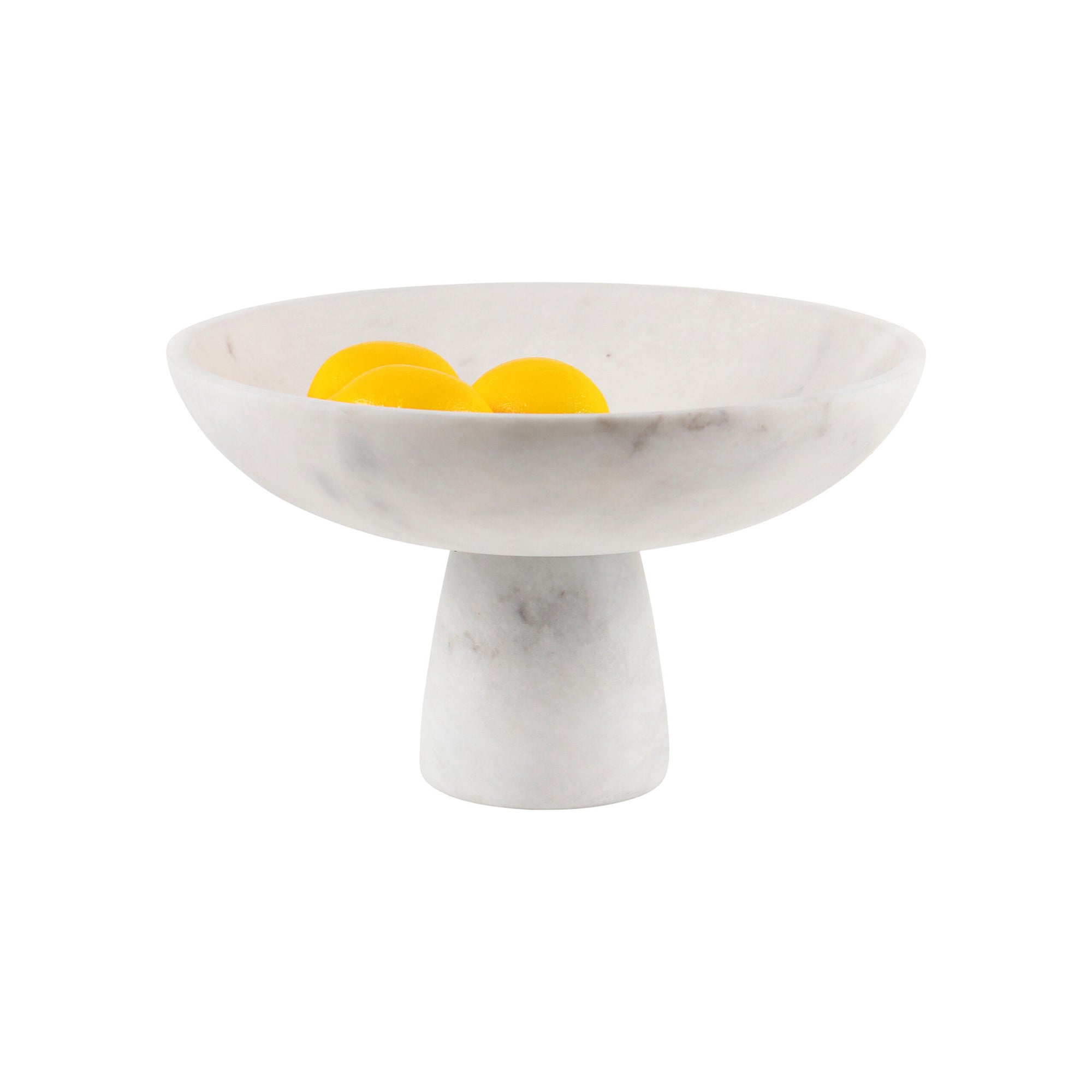 Modern Marble Footed Bowl