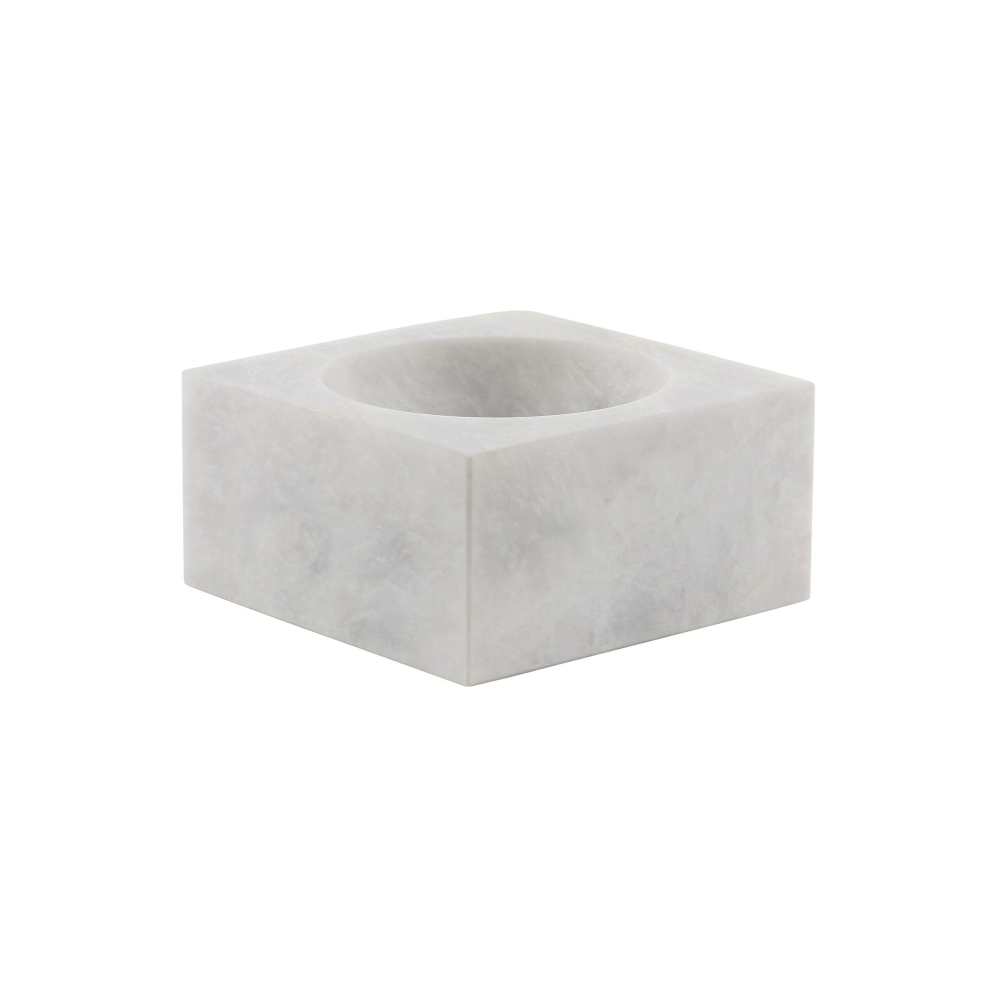 Cubeist Marble Bowl