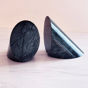 anya green marble bookends