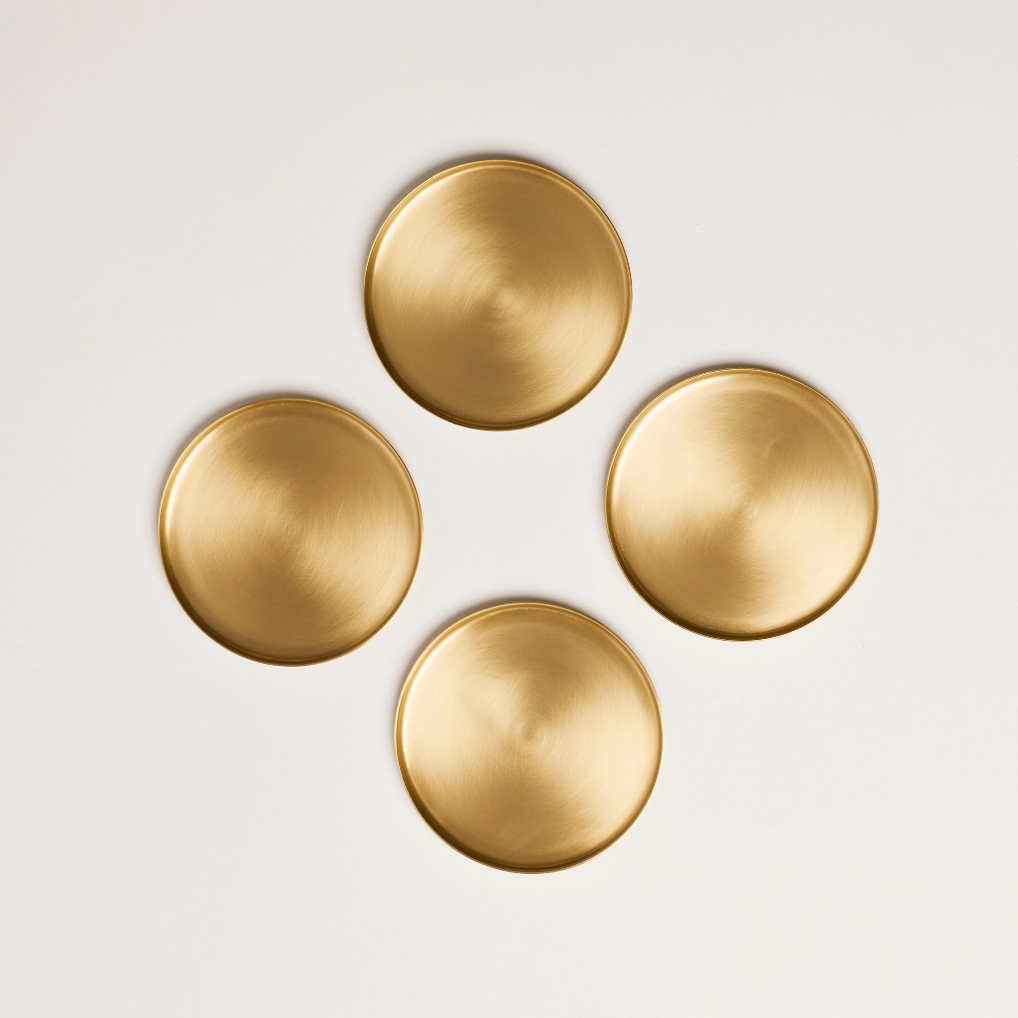 Set of Vintage Brass Coasters from The Compassionate Closet – What