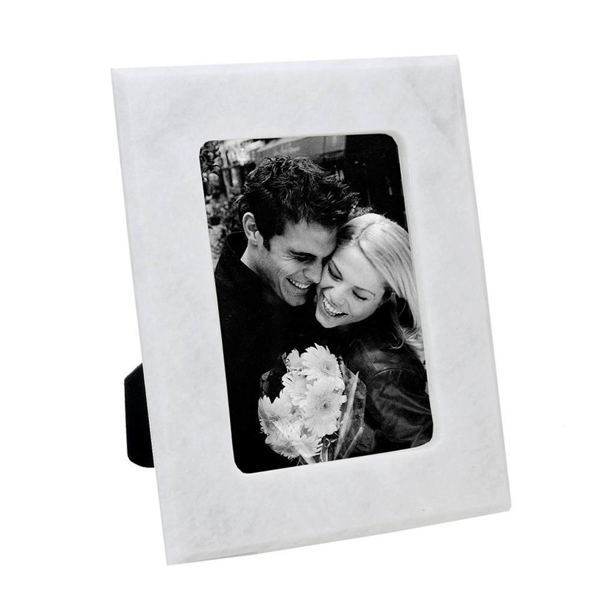 white marble 5 x 7 picture frame